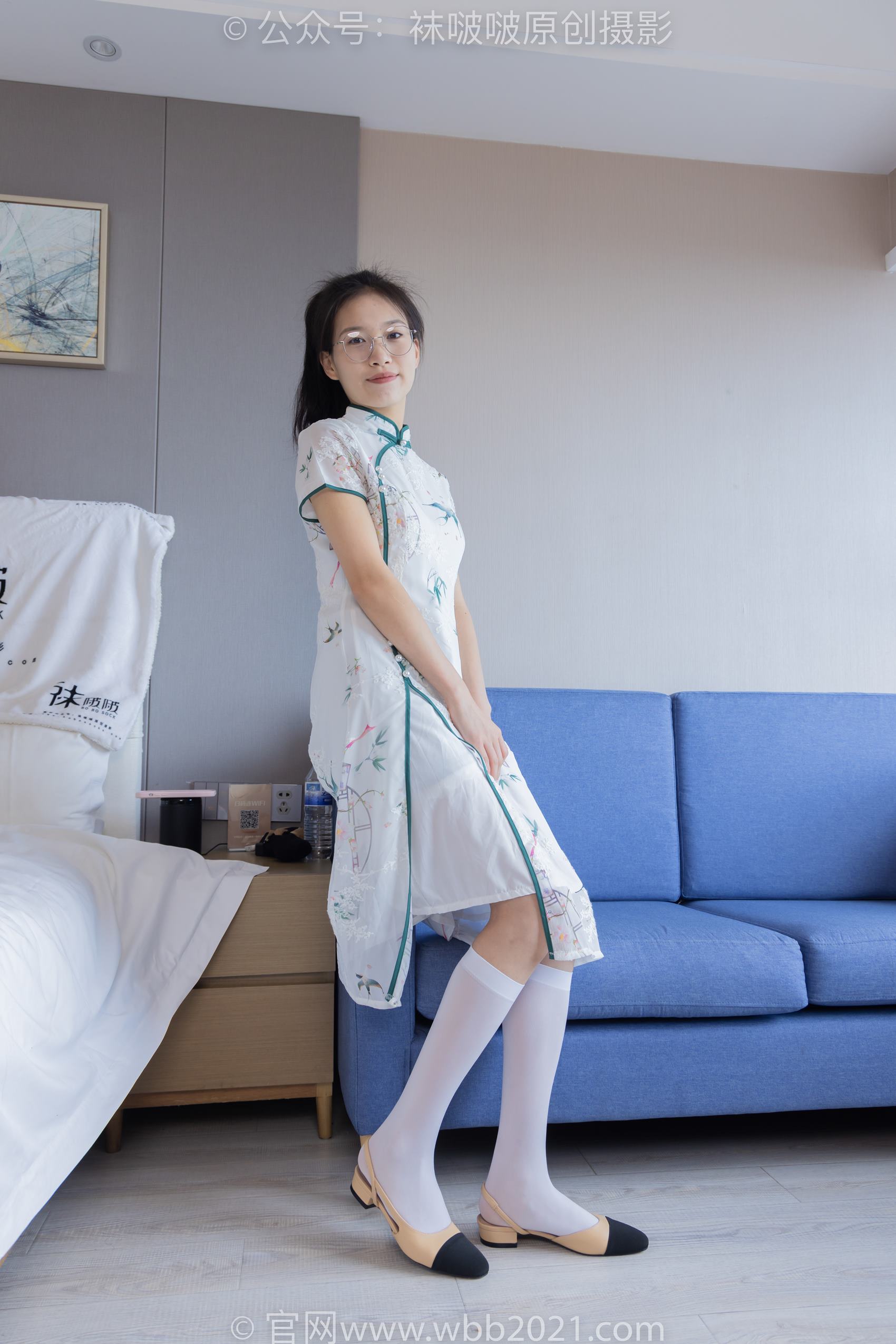 图片[141]-[BoBoSocks袜啵啵]NO.371 芝士-平底鞋、高跟凉鞋、厚白丝小腿袜、短白丝[140P] – 速更版-美库