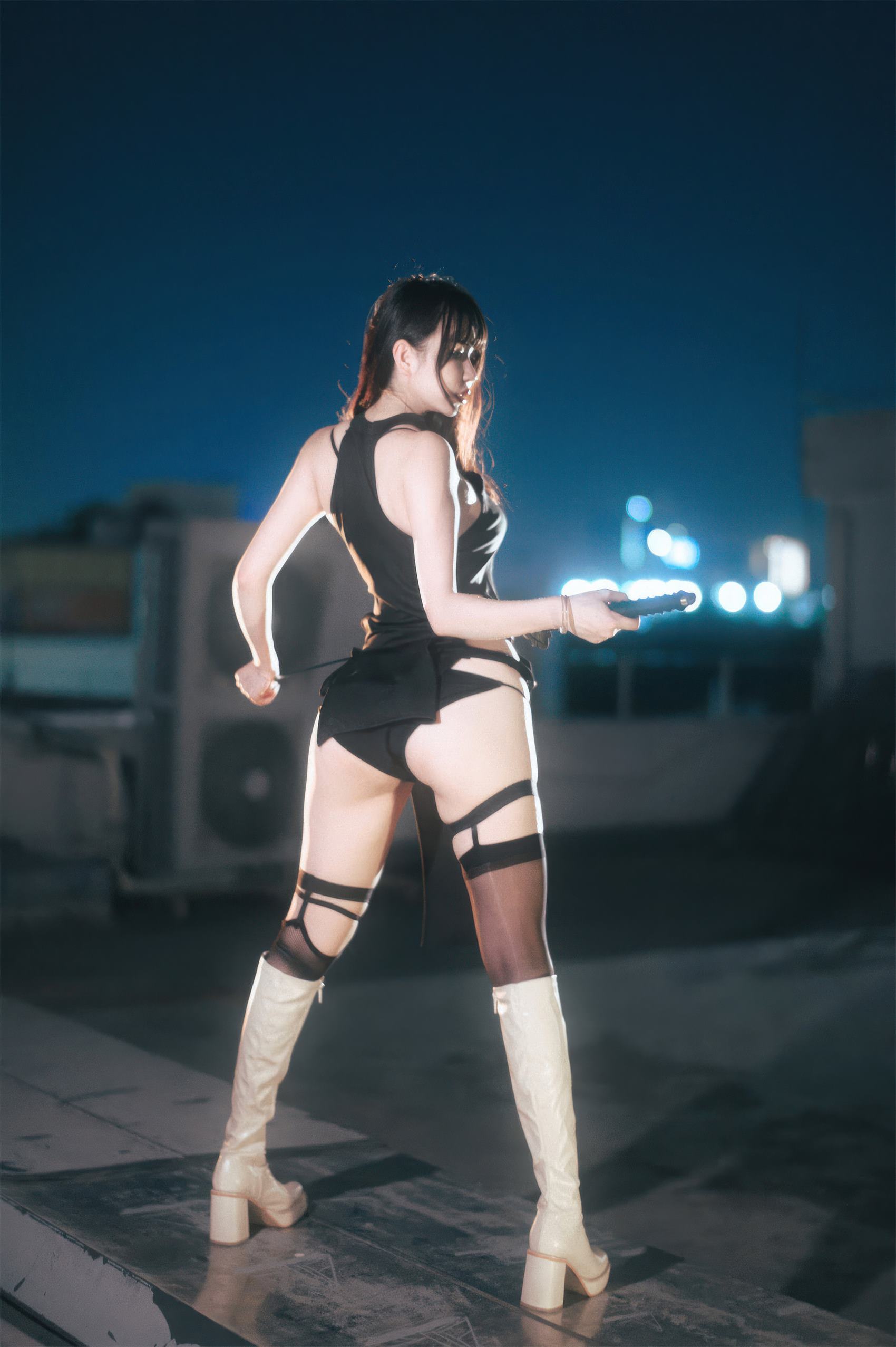 图片[19]-Tina很妖孽呀 – 战斗服旗袍[20P] – 速更版-美库