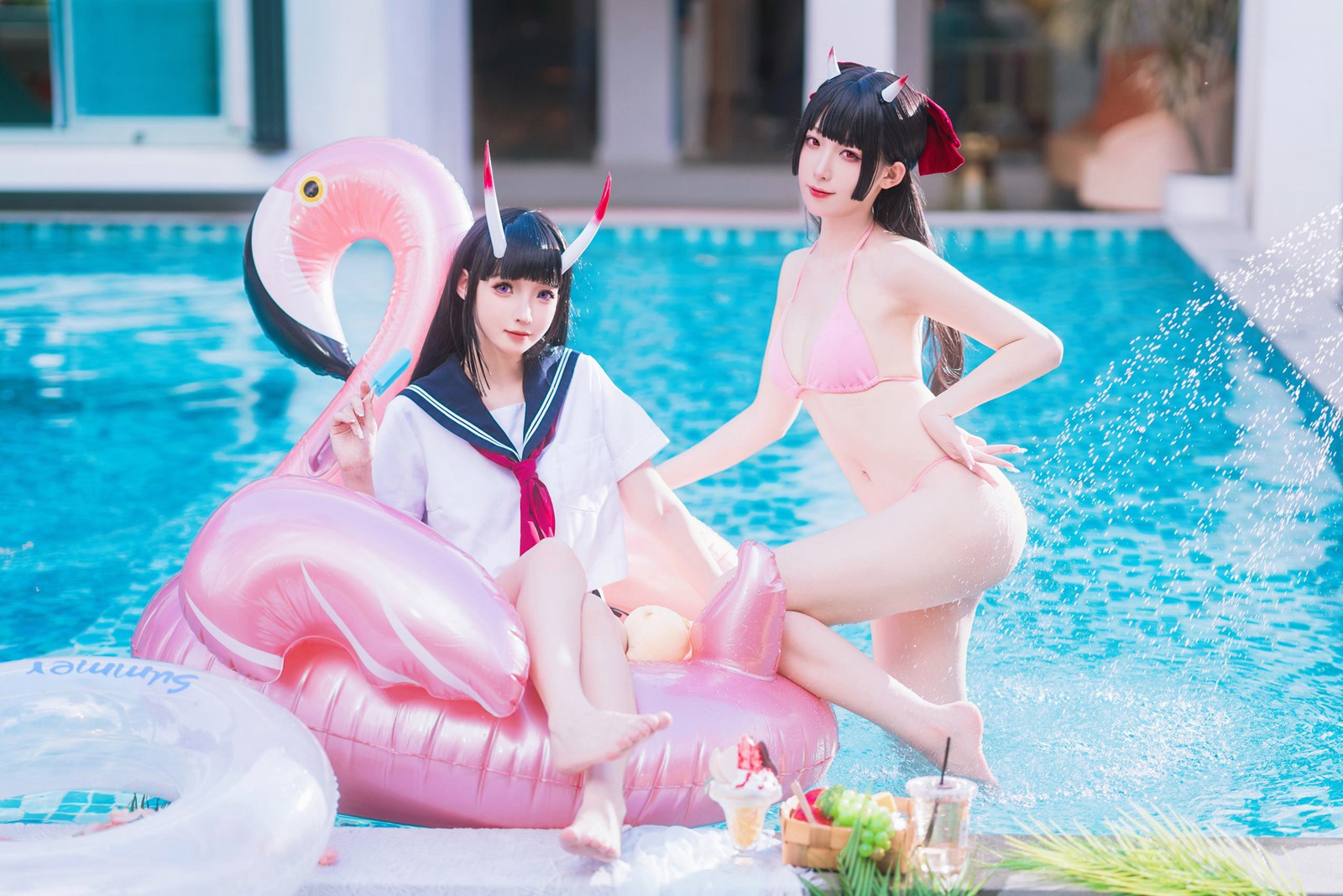 图片[25]-封疆疆 x 祖木子 – 能代 x 酒匂泳装[43P] – 速更版-美库