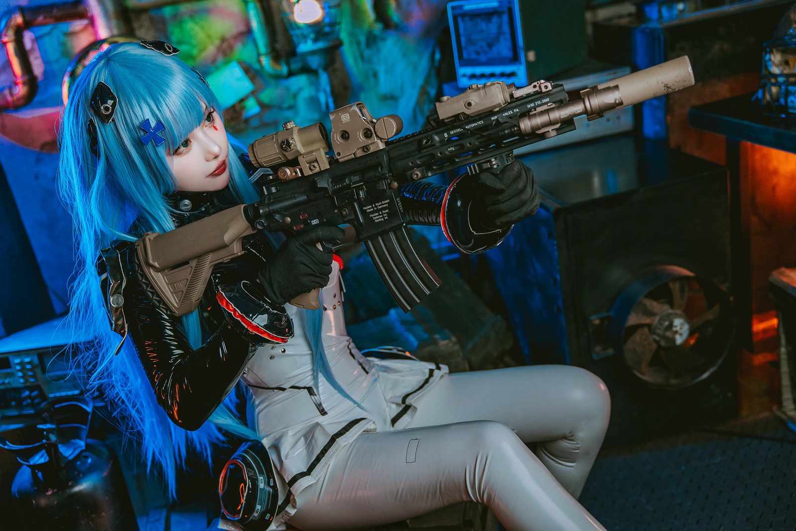 图片[23]-凛子酱  – hk416[27P] – 速更版-美库