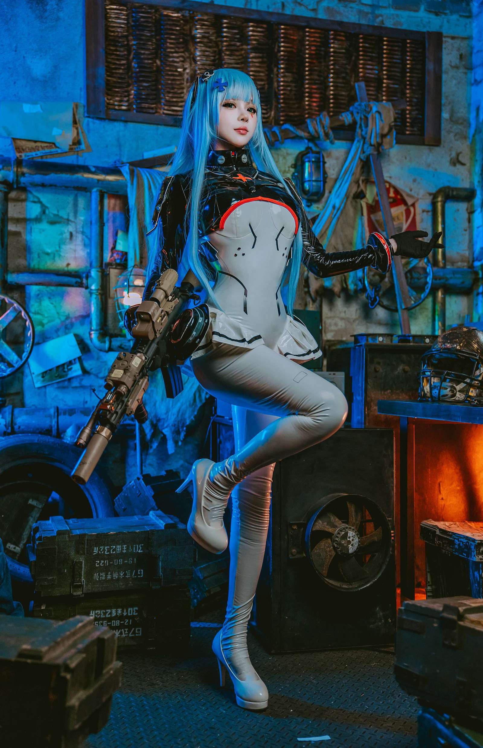 图片[25]-凛子酱  – hk416[27P] – 速更版-美库