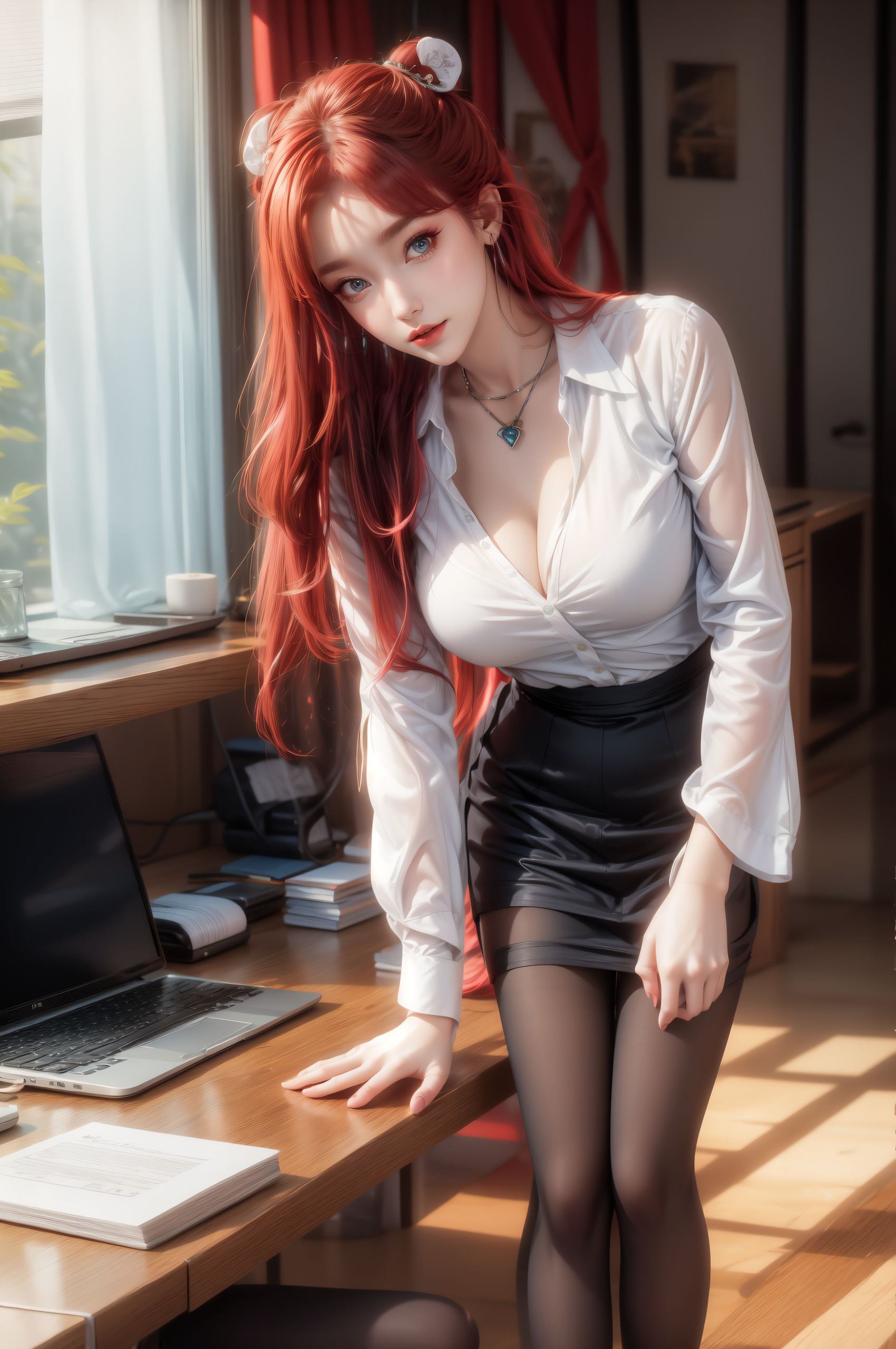 图片[53]-AI绘画 321 降臣[73P] – 速更版-美库