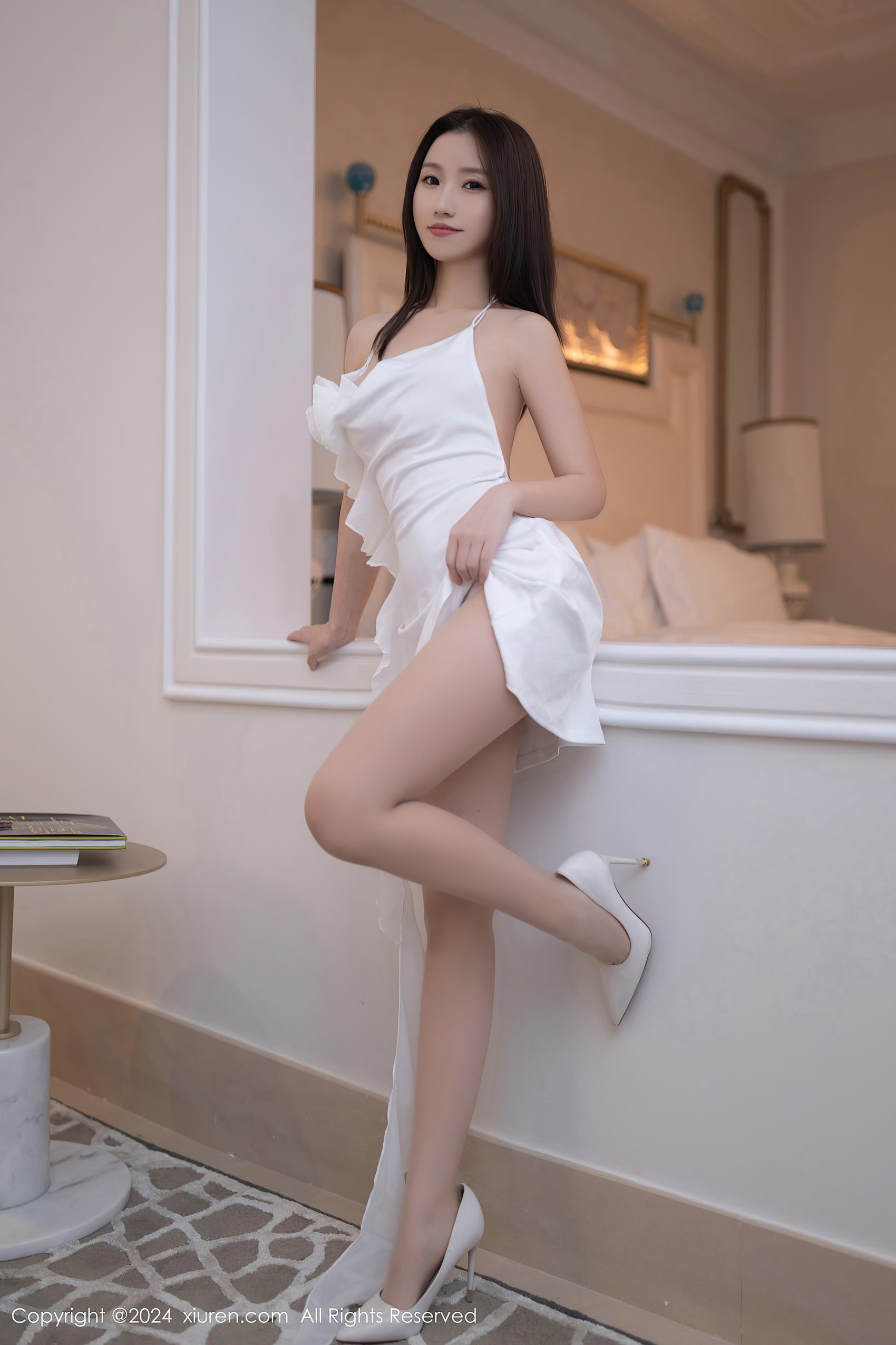 图片[11]-[Xiuren秀人网]2024.05.29 NO.8616 杏子Yada 白色裙裙 [17+1P] – 速更版-美库