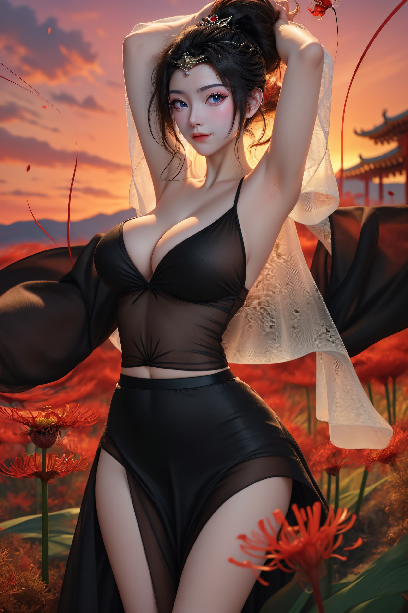 图片[22]-AI绘画 326 元瑶[27P] – 速更版-美库