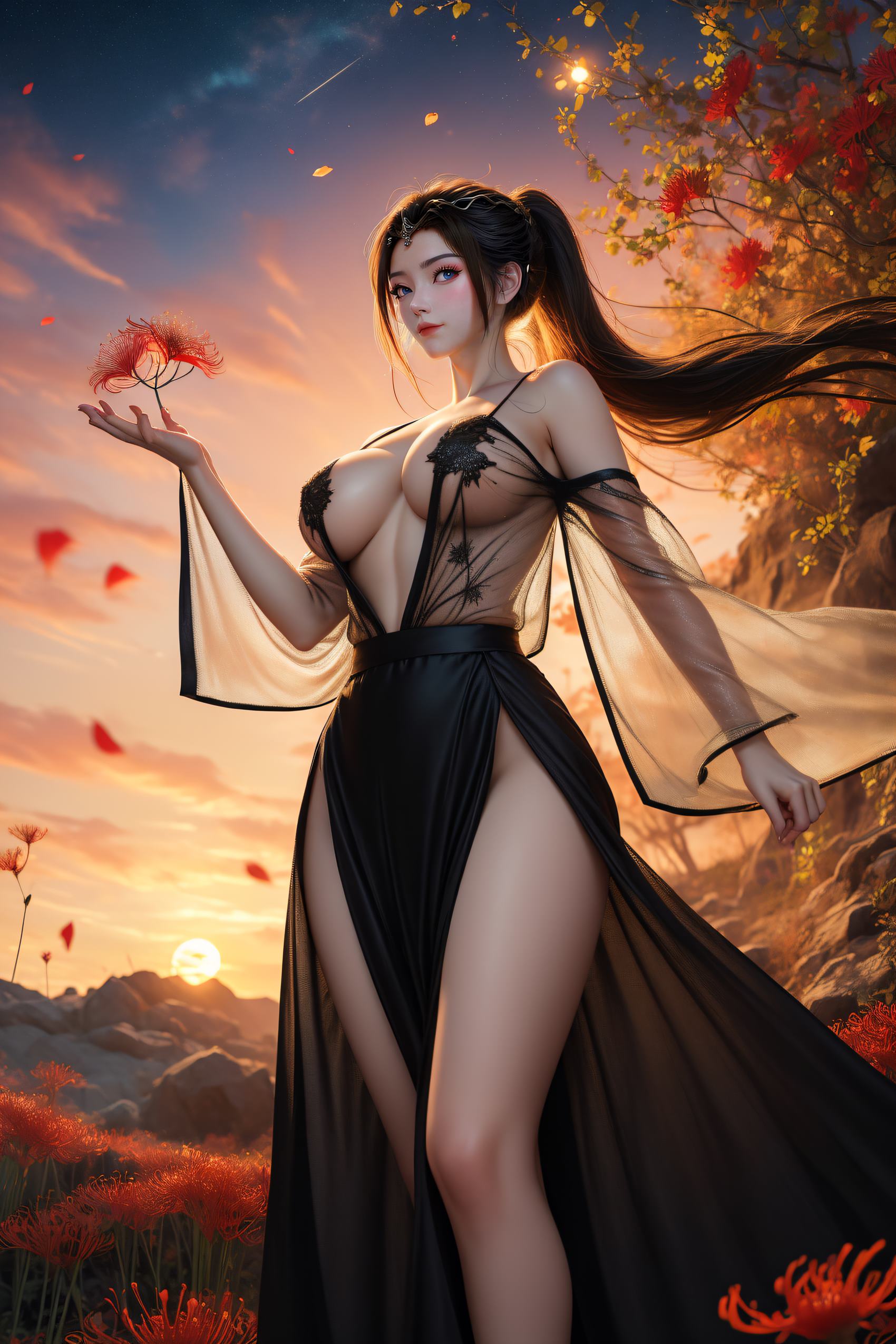 图片[26]-AI绘画 326 元瑶[27P] – 速更版-美库