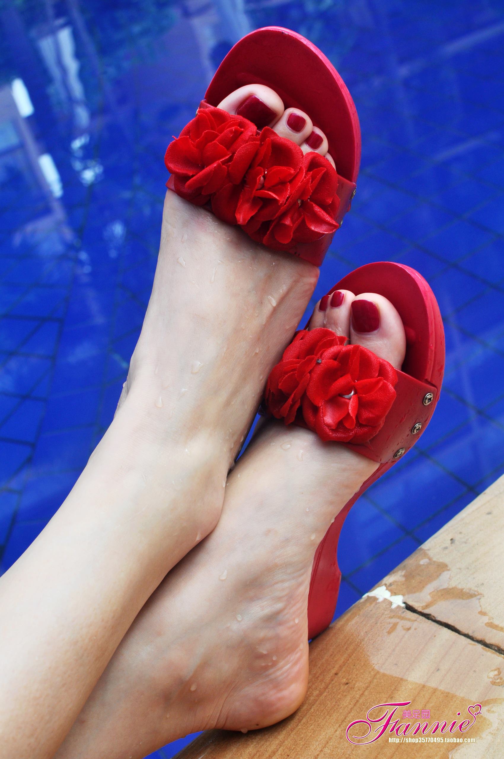 图片[16]-Fannie芬妮每足园 No.487 夏日的天堂 裸足凉拖2[35P] – 速更版-美库