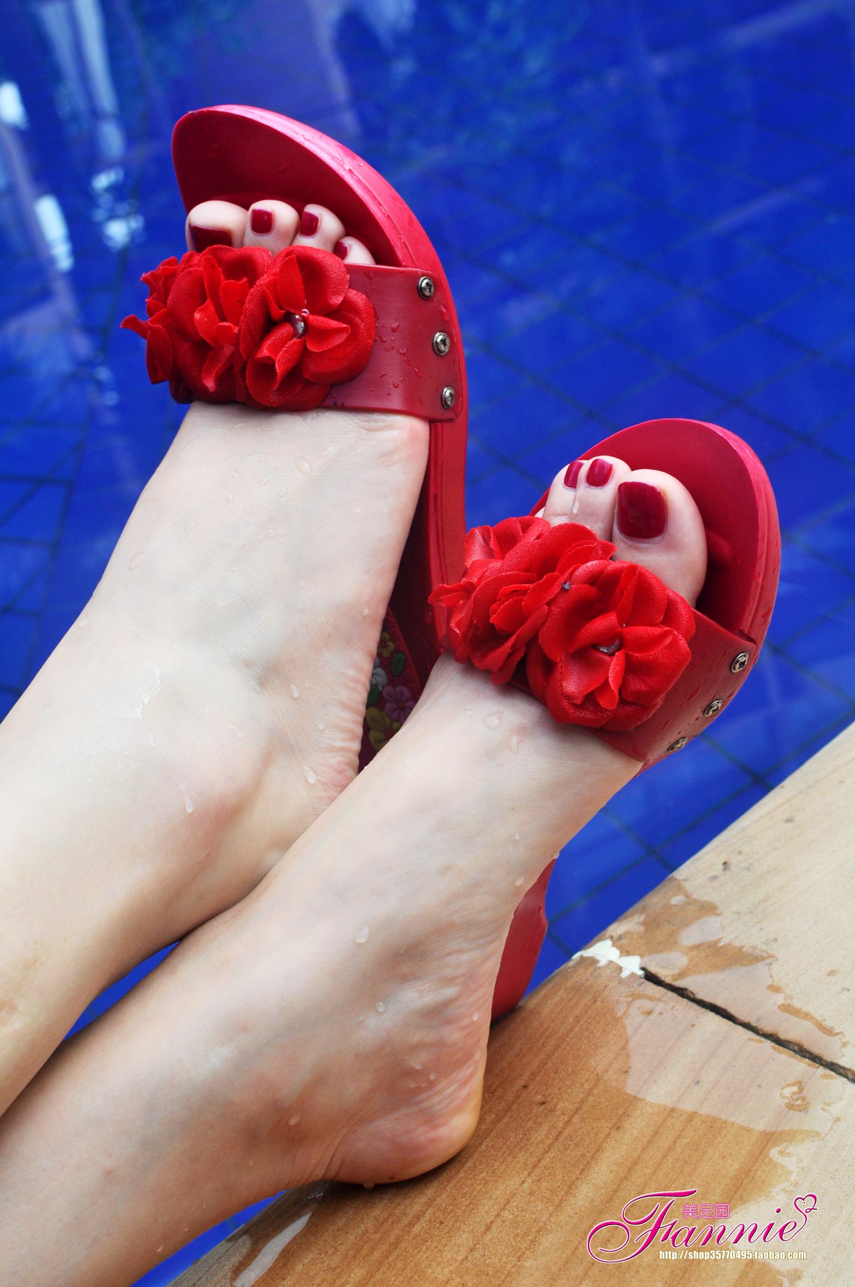 图片[18]-Fannie芬妮每足园 No.487 夏日的天堂 裸足凉拖2[35P] – 速更版-美库