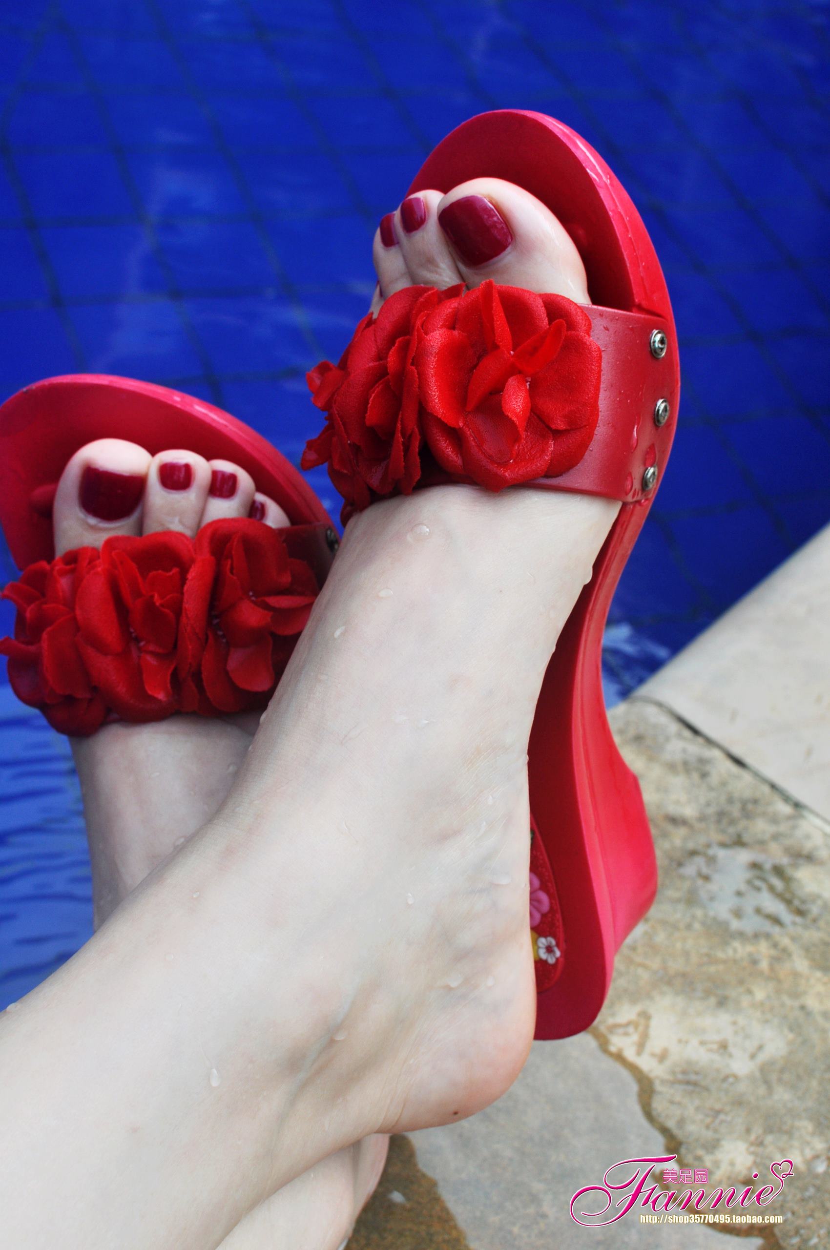 图片[22]-Fannie芬妮每足园 No.487 夏日的天堂 裸足凉拖2[35P] – 速更版-美库