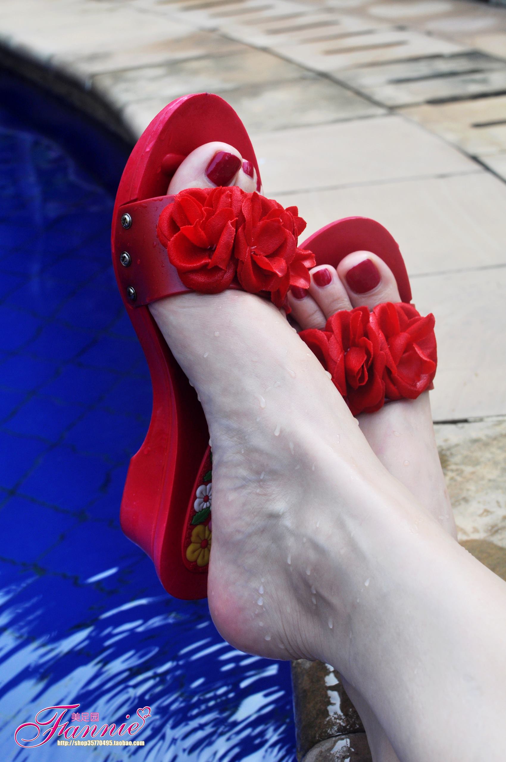 图片[23]-Fannie芬妮每足园 No.487 夏日的天堂 裸足凉拖2[35P] – 速更版-美库