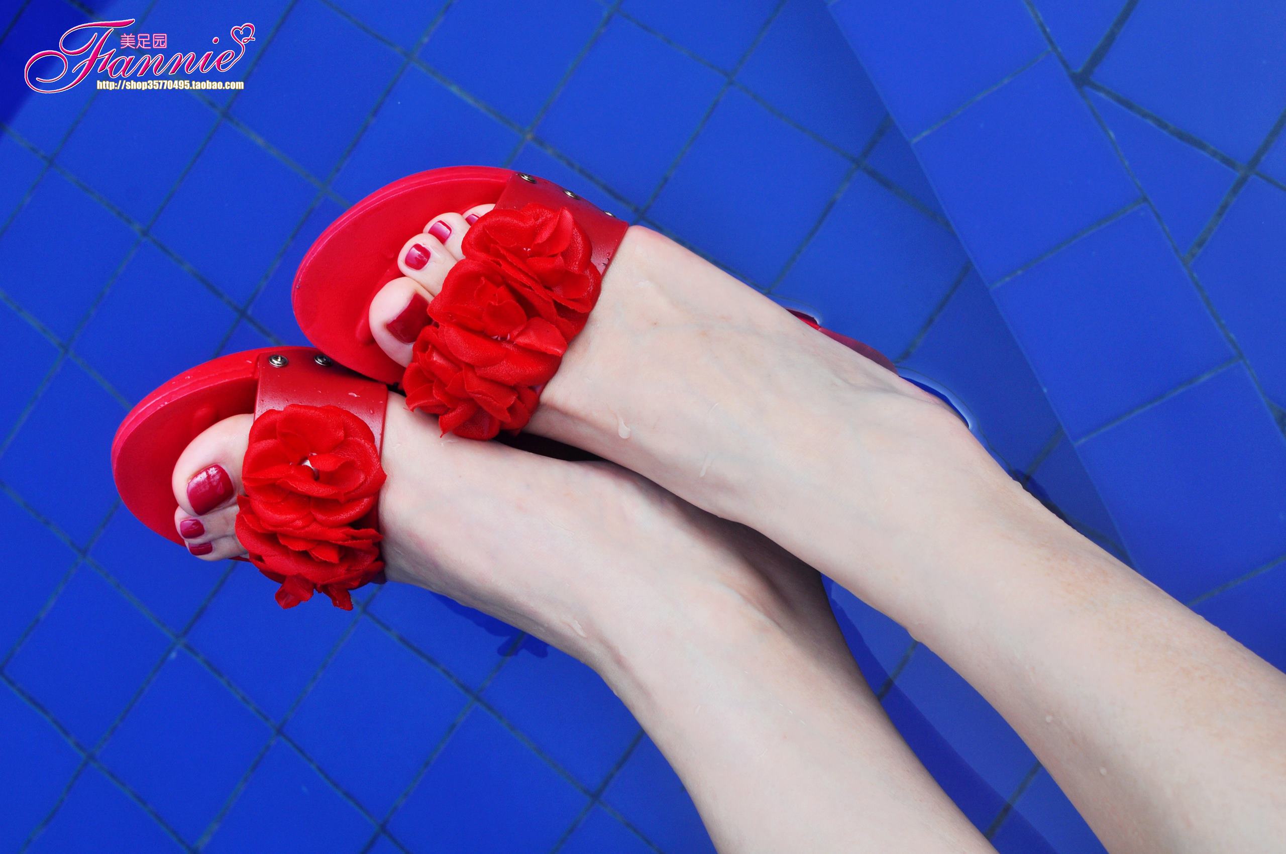 图片[31]-Fannie芬妮每足园 No.487 夏日的天堂 裸足凉拖2[35P] – 速更版-美库