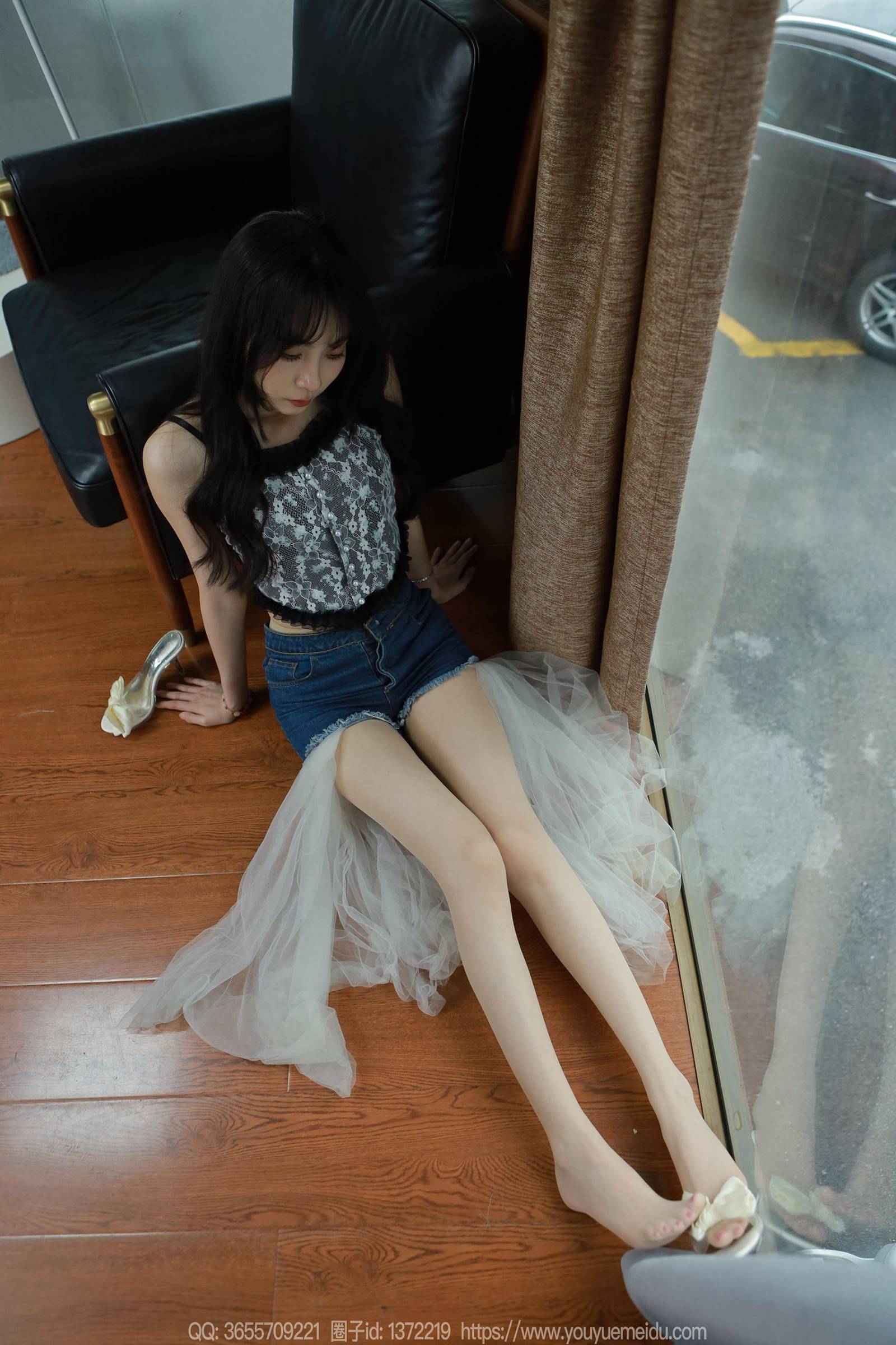 图片[25]-[IESS异思趣向] 2024.04.28 丝享家1727：团团《长腿白纱》[86P] – 速更版-美库