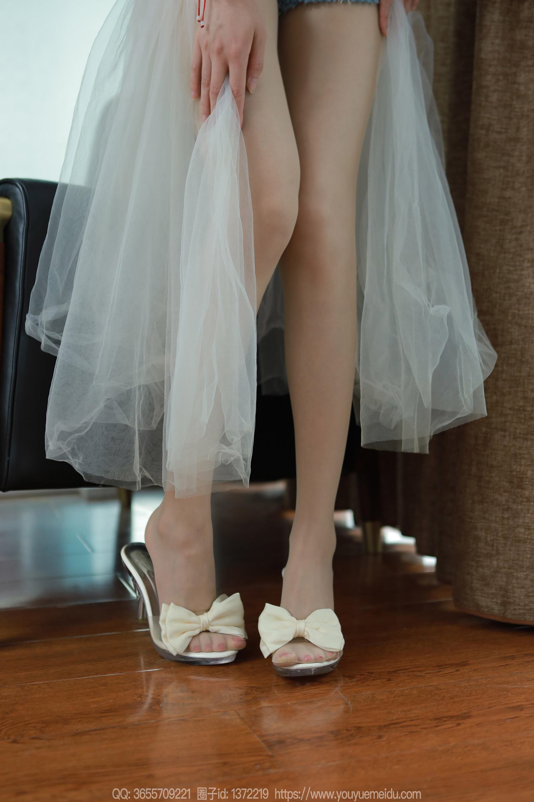 图片[43]-[IESS异思趣向] 2024.04.28 丝享家1727：团团《长腿白纱》[86P] – 速更版-美库