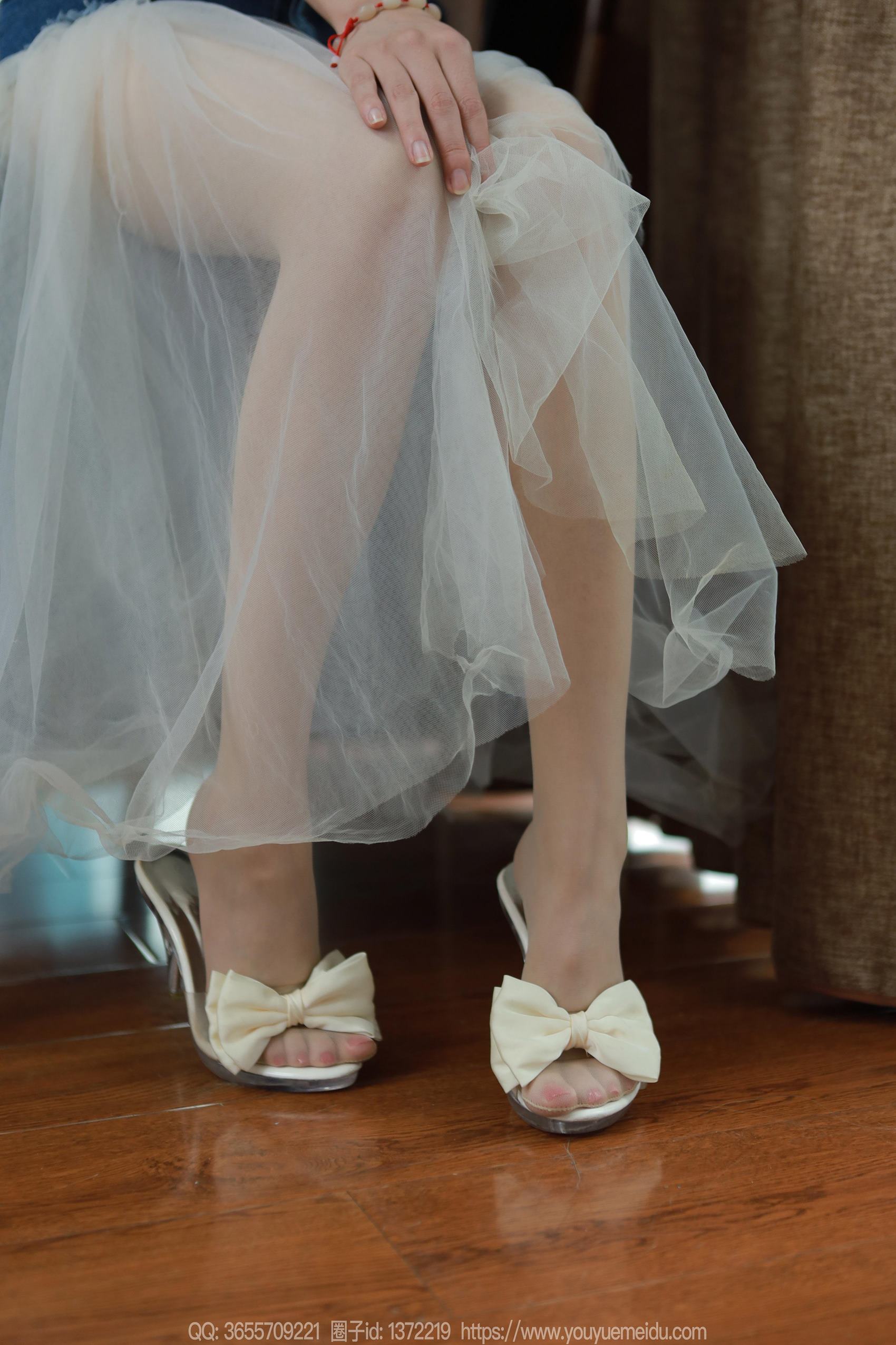 图片[54]-[IESS异思趣向] 2024.04.28 丝享家1727：团团《长腿白纱》[86P] – 速更版-美库