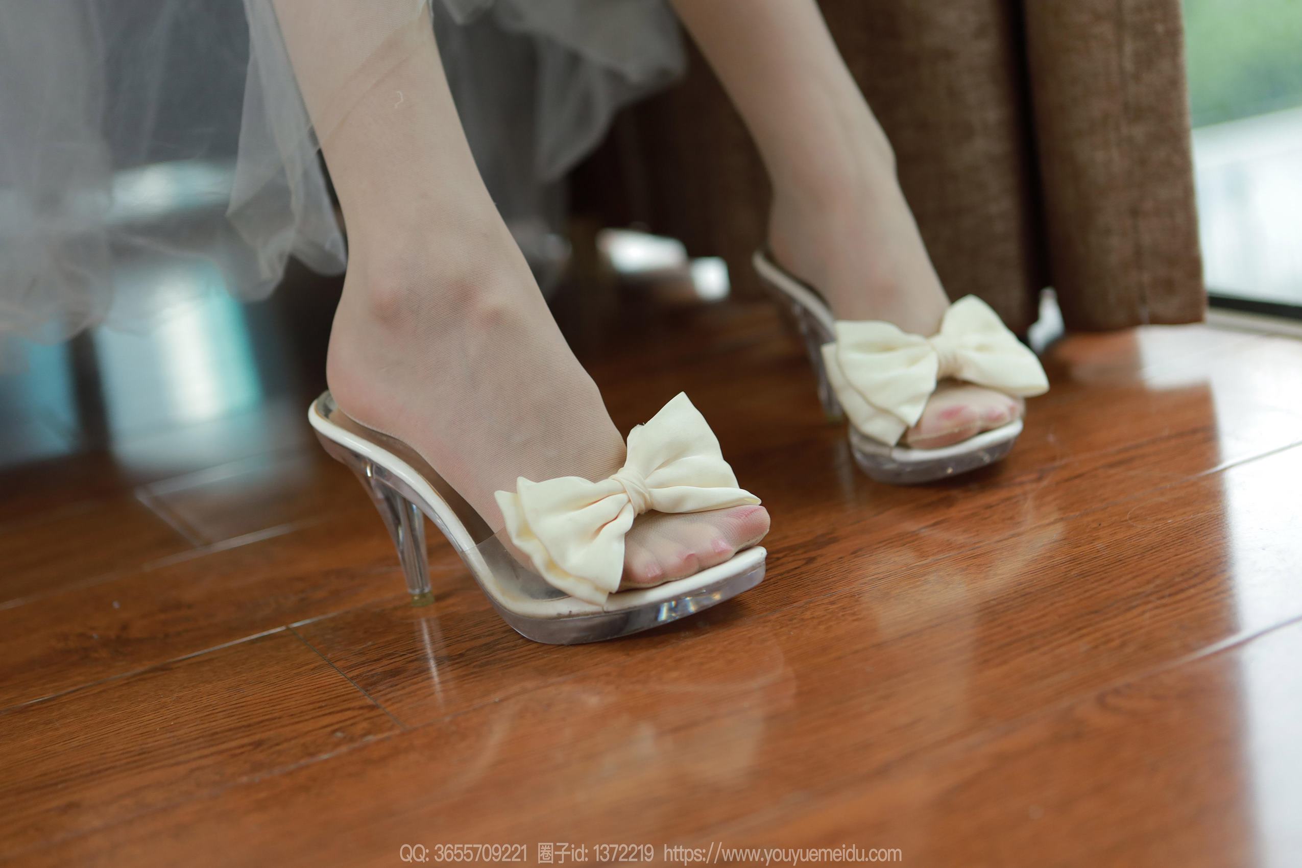 图片[85]-[IESS异思趣向] 2024.04.28 丝享家1727：团团《长腿白纱》[86P] – 速更版-美库