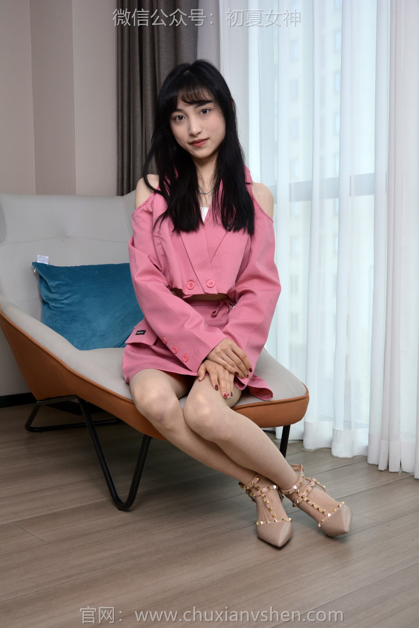 图片[17]-初夏女神 NO.139 柒柒 粉红回忆[140P] – 速更版-美库