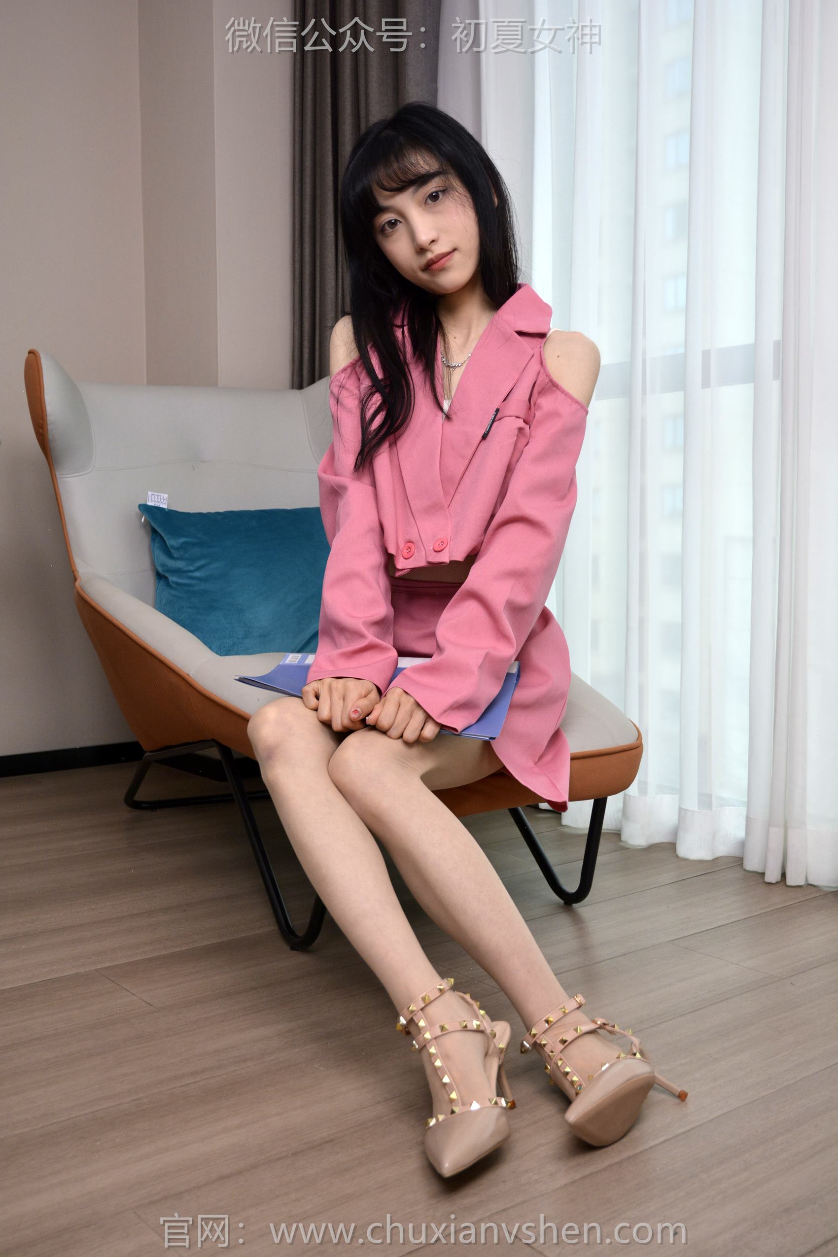 图片[45]-初夏女神 NO.139 柒柒 粉红回忆[140P] – 速更版-美库