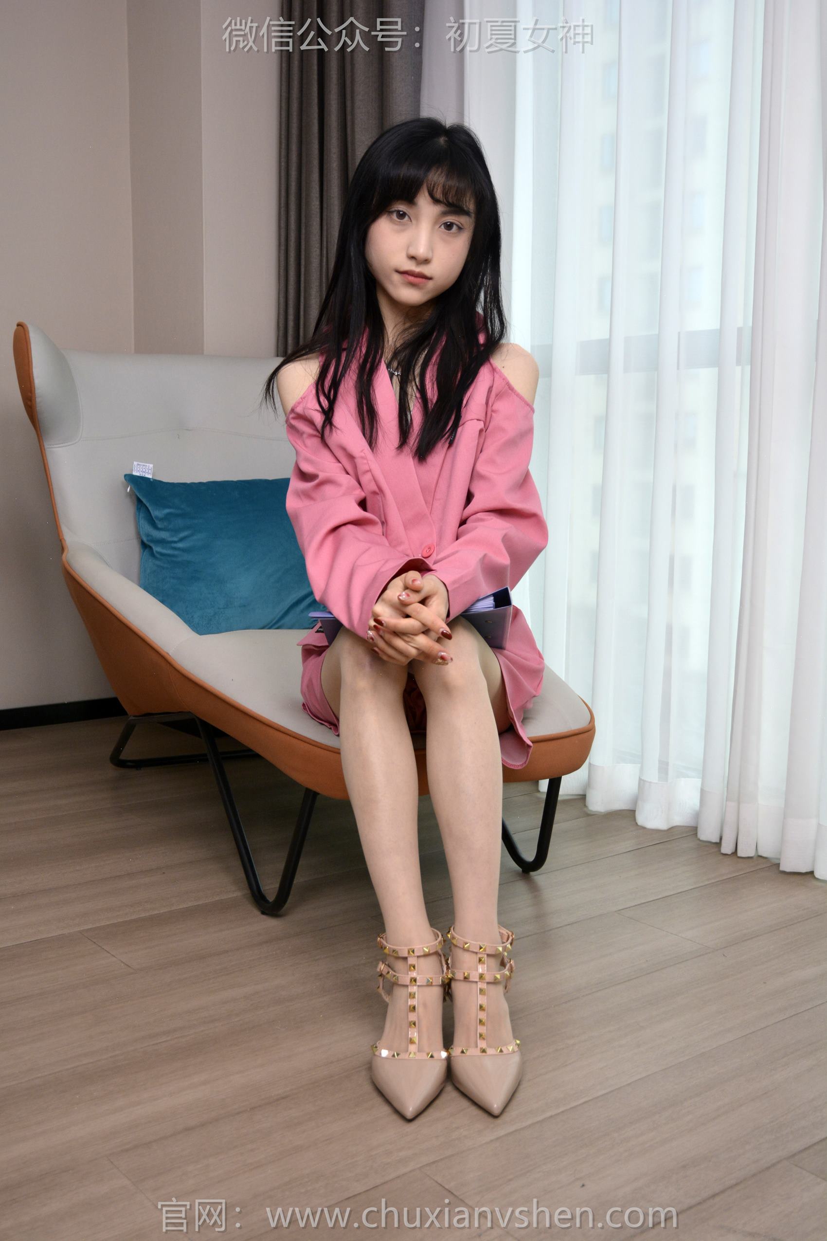 图片[53]-初夏女神 NO.139 柒柒 粉红回忆[140P] – 速更版-美库