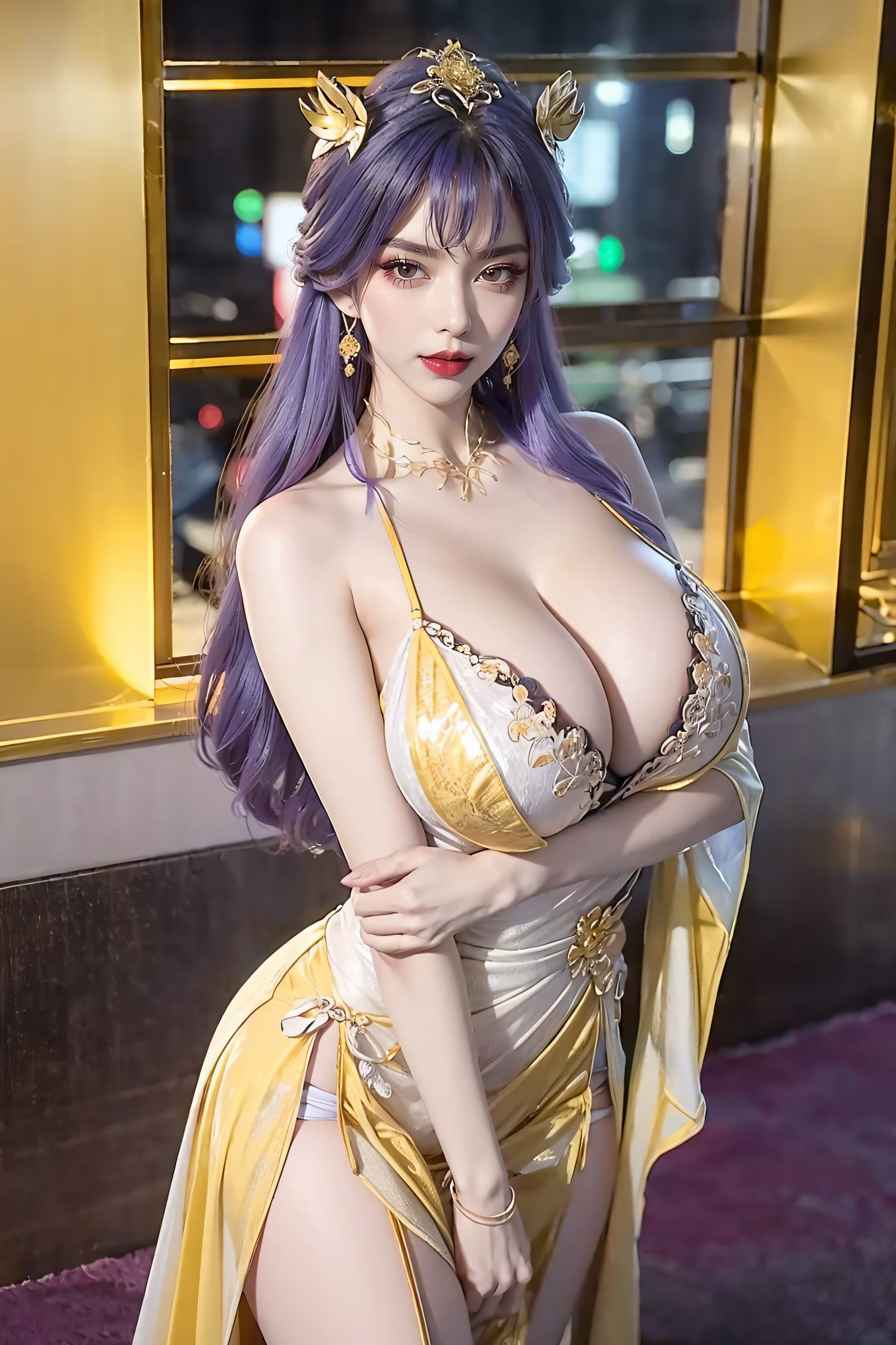 图片[44]-AI绘画 329 天穹长老礼服[74P] – 速更版-美库