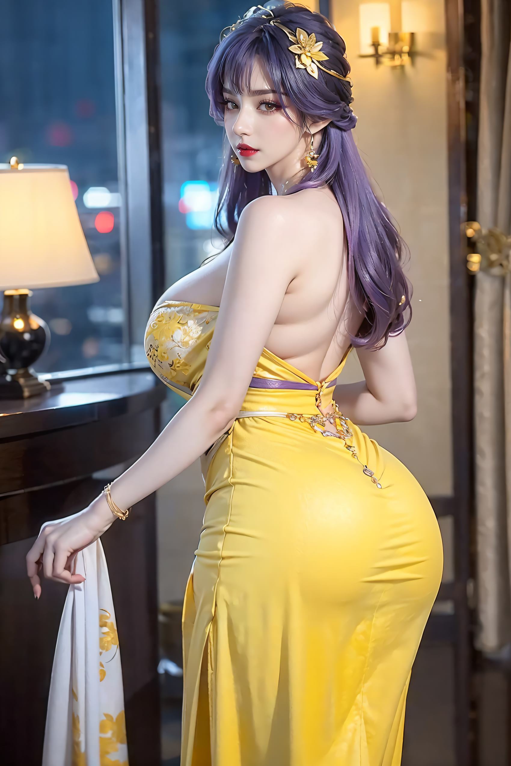 图片[65]-AI绘画 329 天穹长老礼服[74P] – 速更版-美库