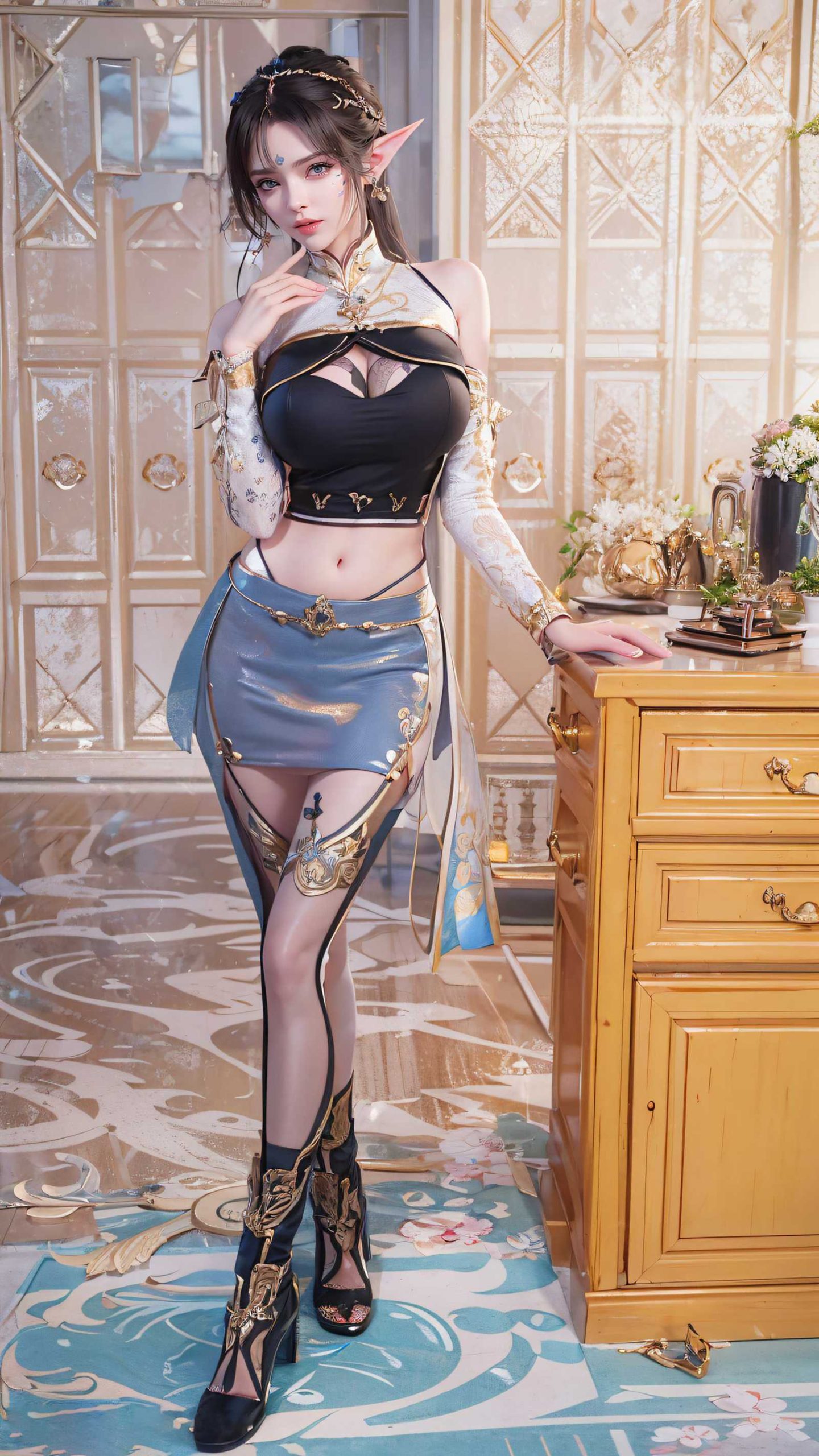 图片[87]-AI绘画 330 凤清儿[96P] – 速更版-美库