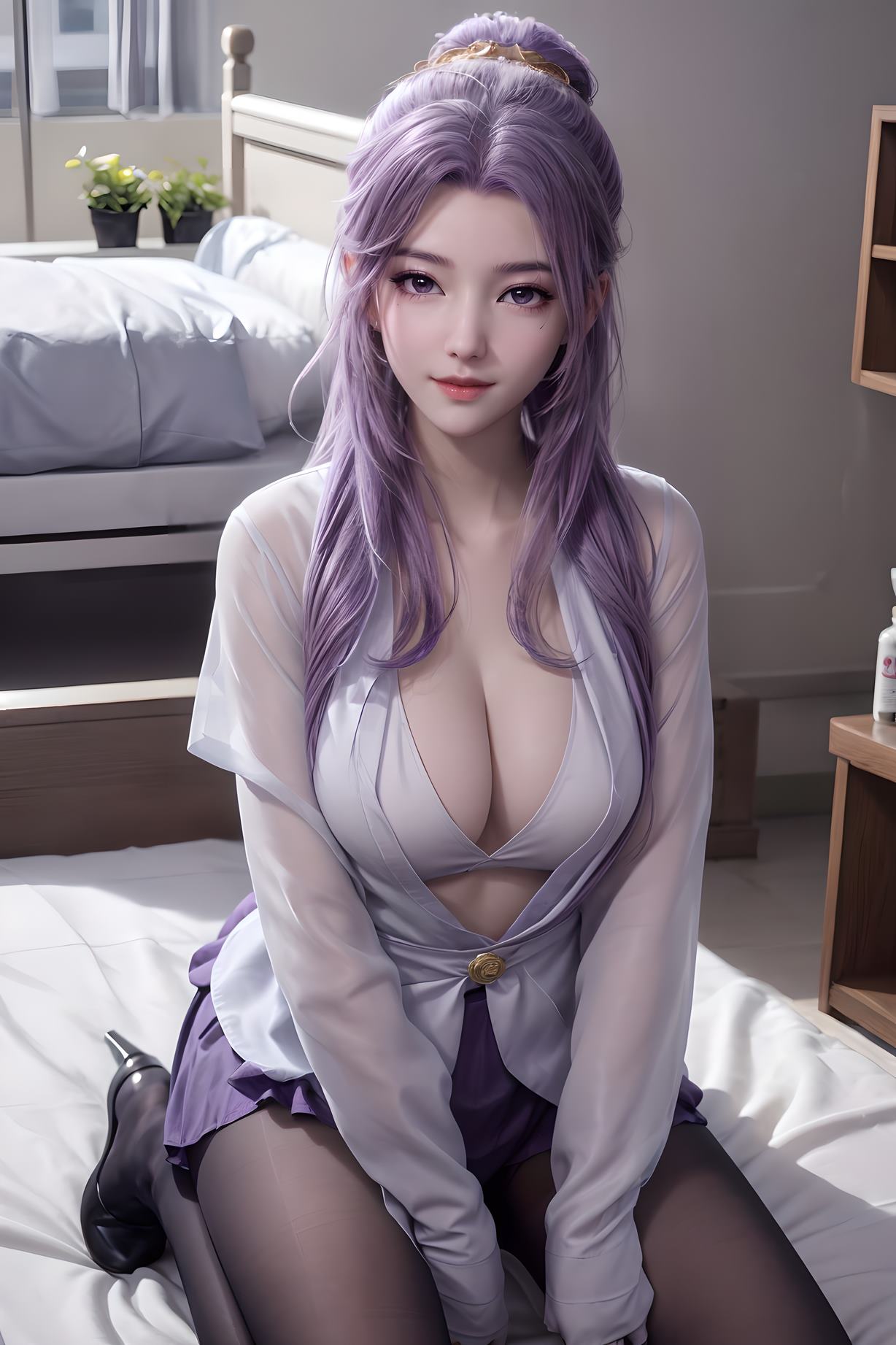 图片[25]-AI绘画 333 云霄[27P] – 速更版-美库