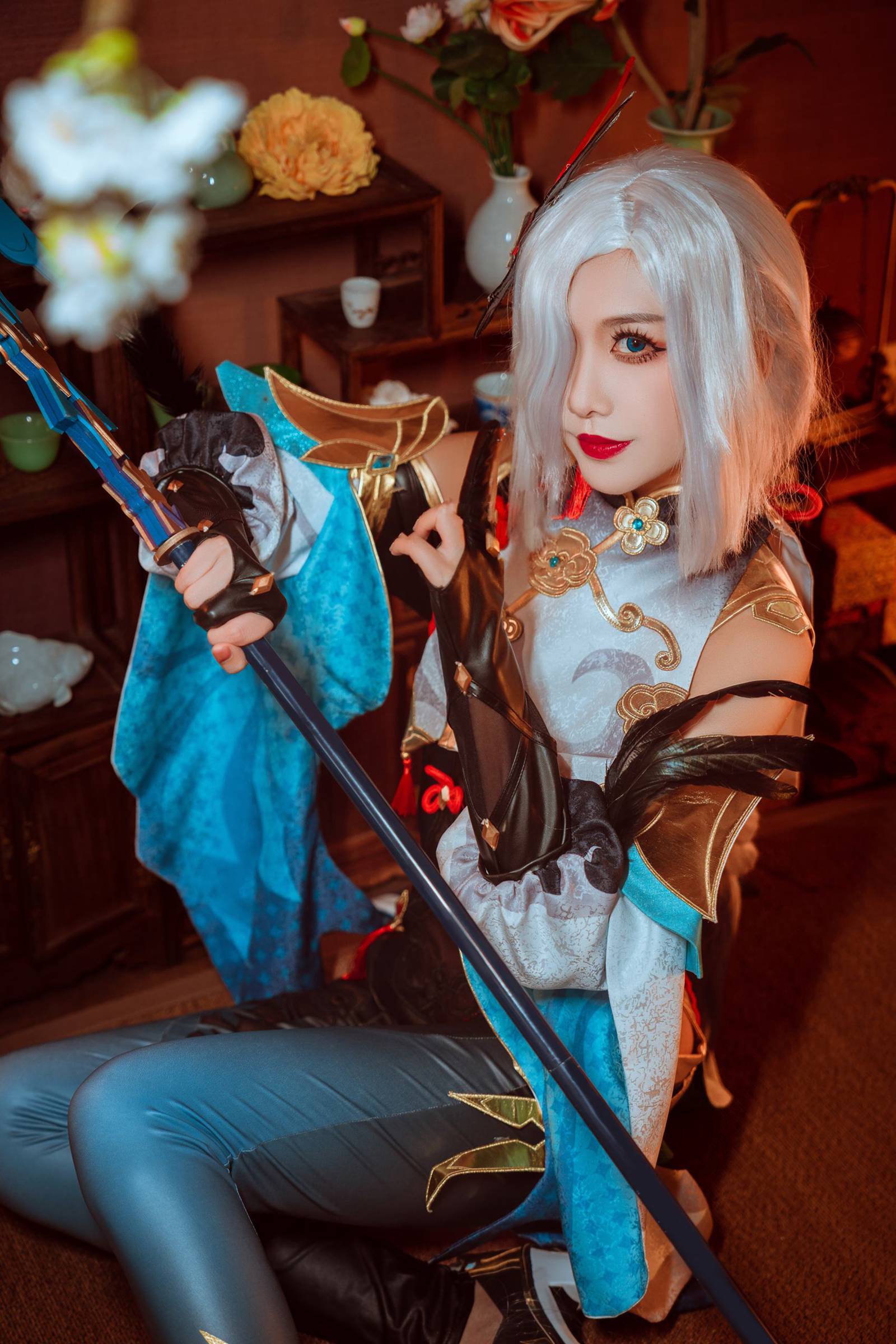 图片[11]-源纱希喵喵喵 – 申鹤[15P] – 速更版-美库