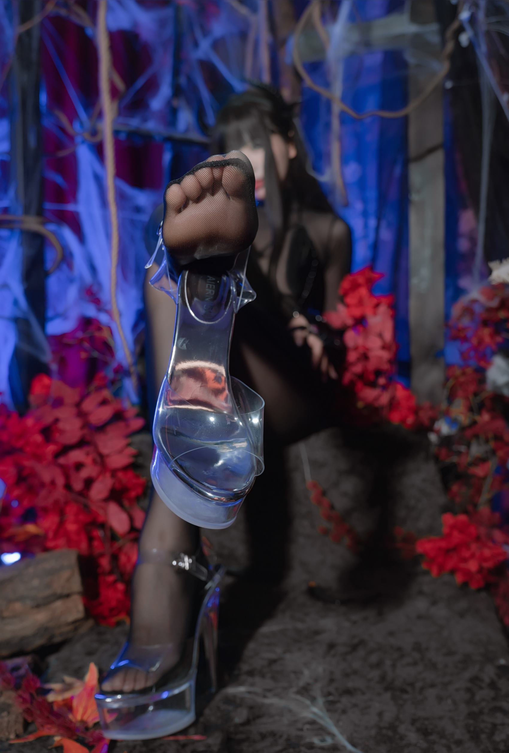 图片[40]-轩萧学姐  – 万圣节魅魔[92P] – 速更版-美库