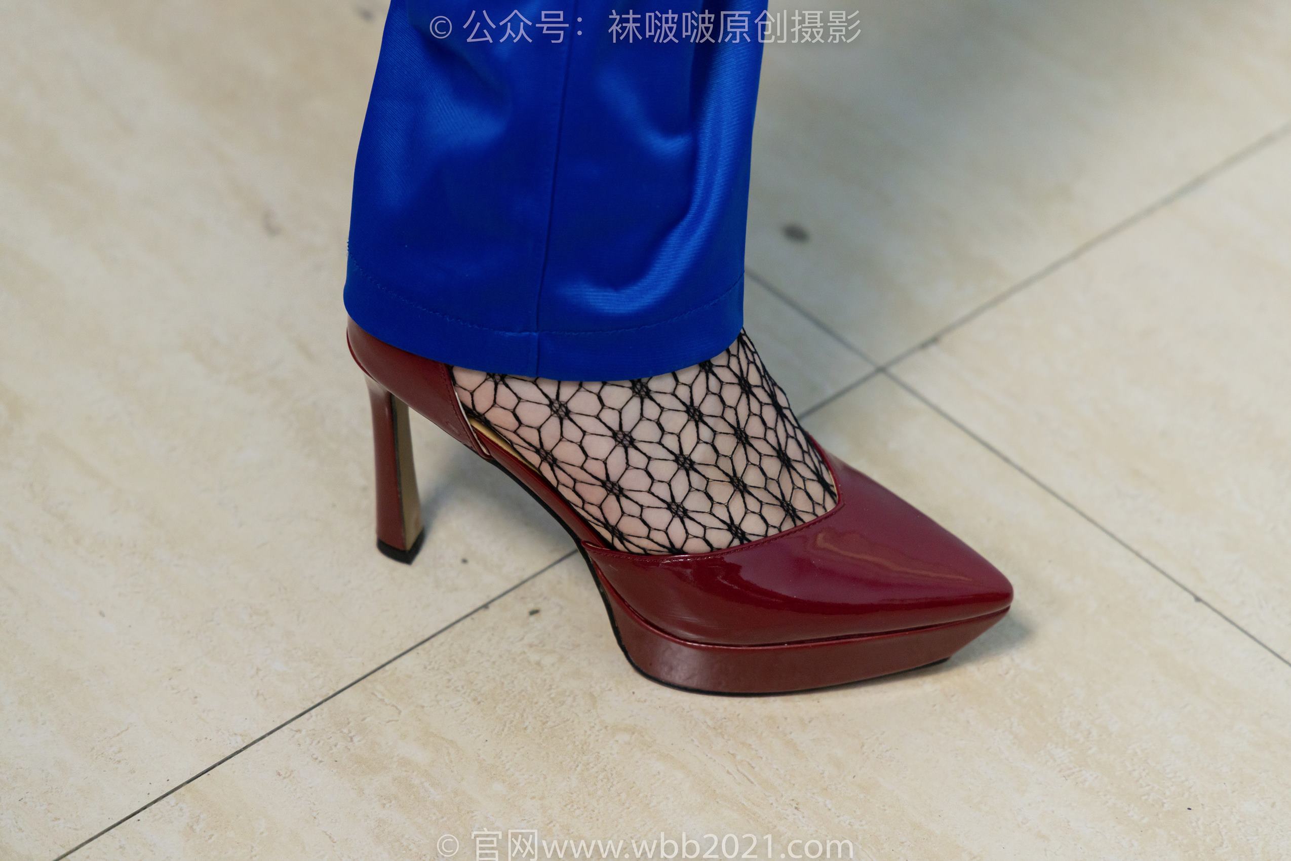图片[24]-[BoBoSocks袜啵啵]NO.375 小甜豆-高跟鞋、黑色蕾丝网袜、校服裤里丝[159P] – 速更版-美库