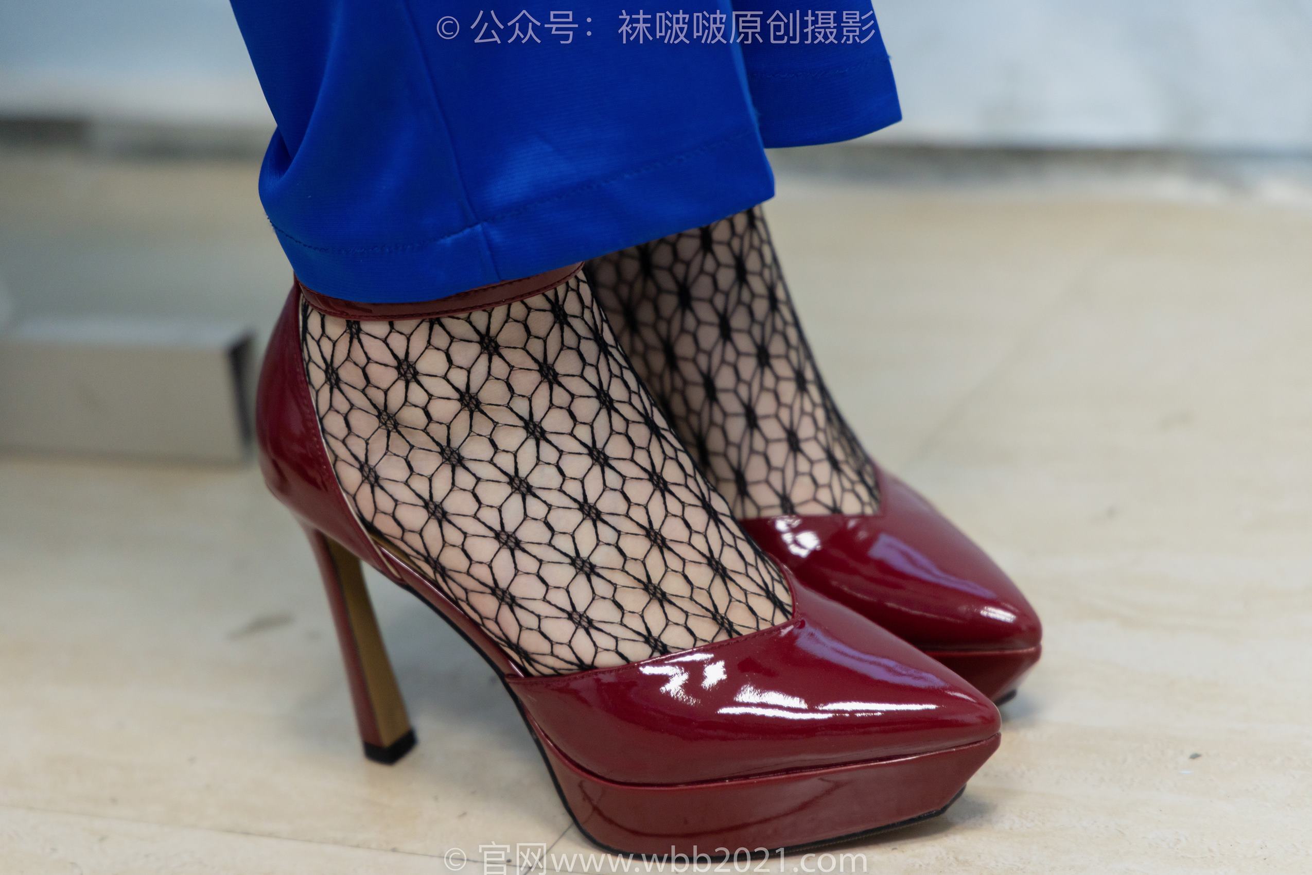 图片[26]-[BoBoSocks袜啵啵]NO.375 小甜豆-高跟鞋、黑色蕾丝网袜、校服裤里丝[159P] – 速更版-美库