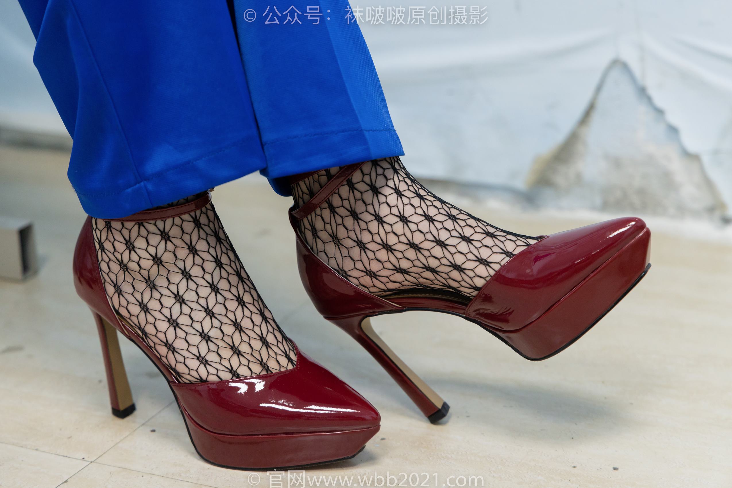 图片[27]-[BoBoSocks袜啵啵]NO.375 小甜豆-高跟鞋、黑色蕾丝网袜、校服裤里丝[159P] – 速更版-美库