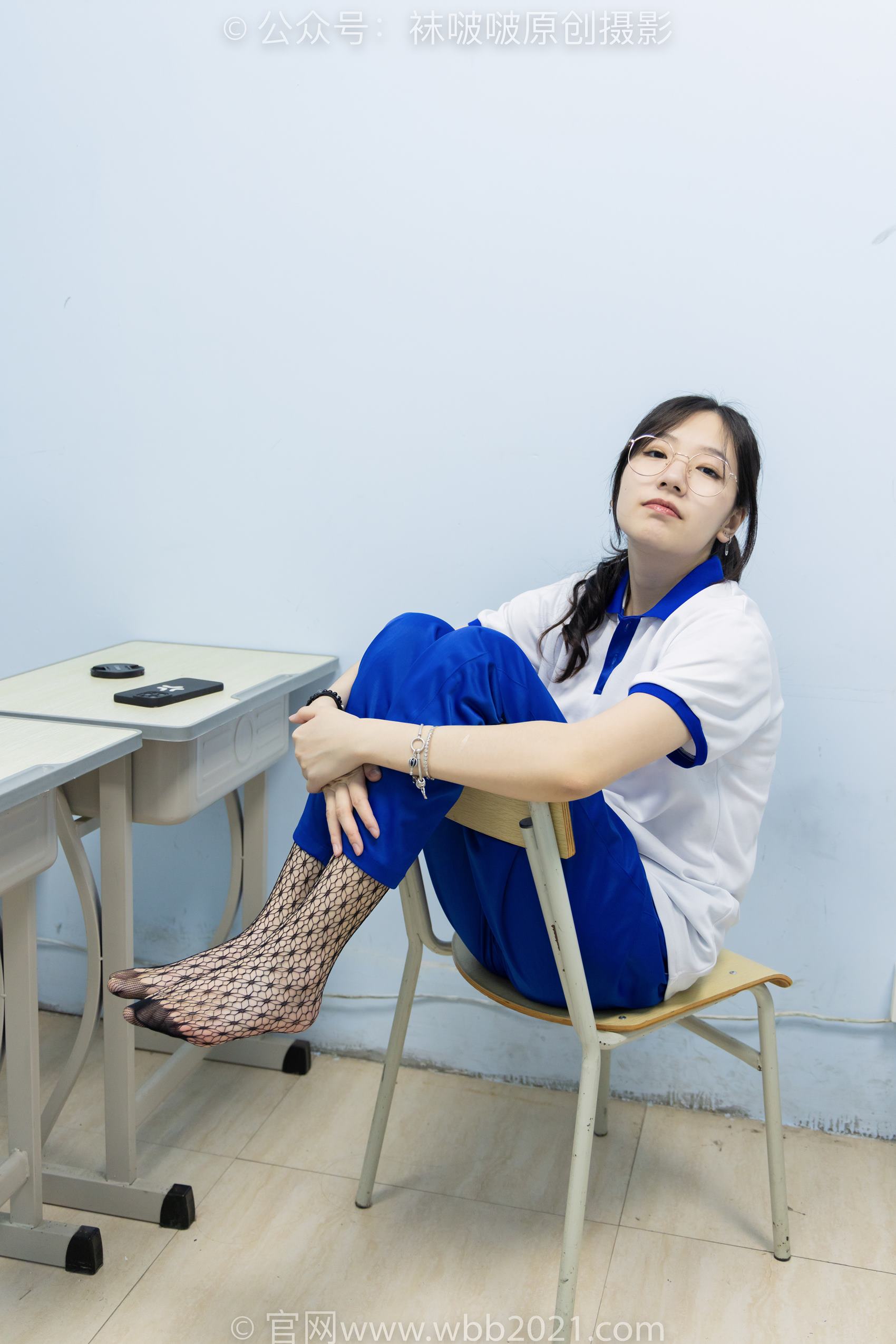 图片[84]-[BoBoSocks袜啵啵]NO.375 小甜豆-高跟鞋、黑色蕾丝网袜、校服裤里丝[159P] – 速更版-美库