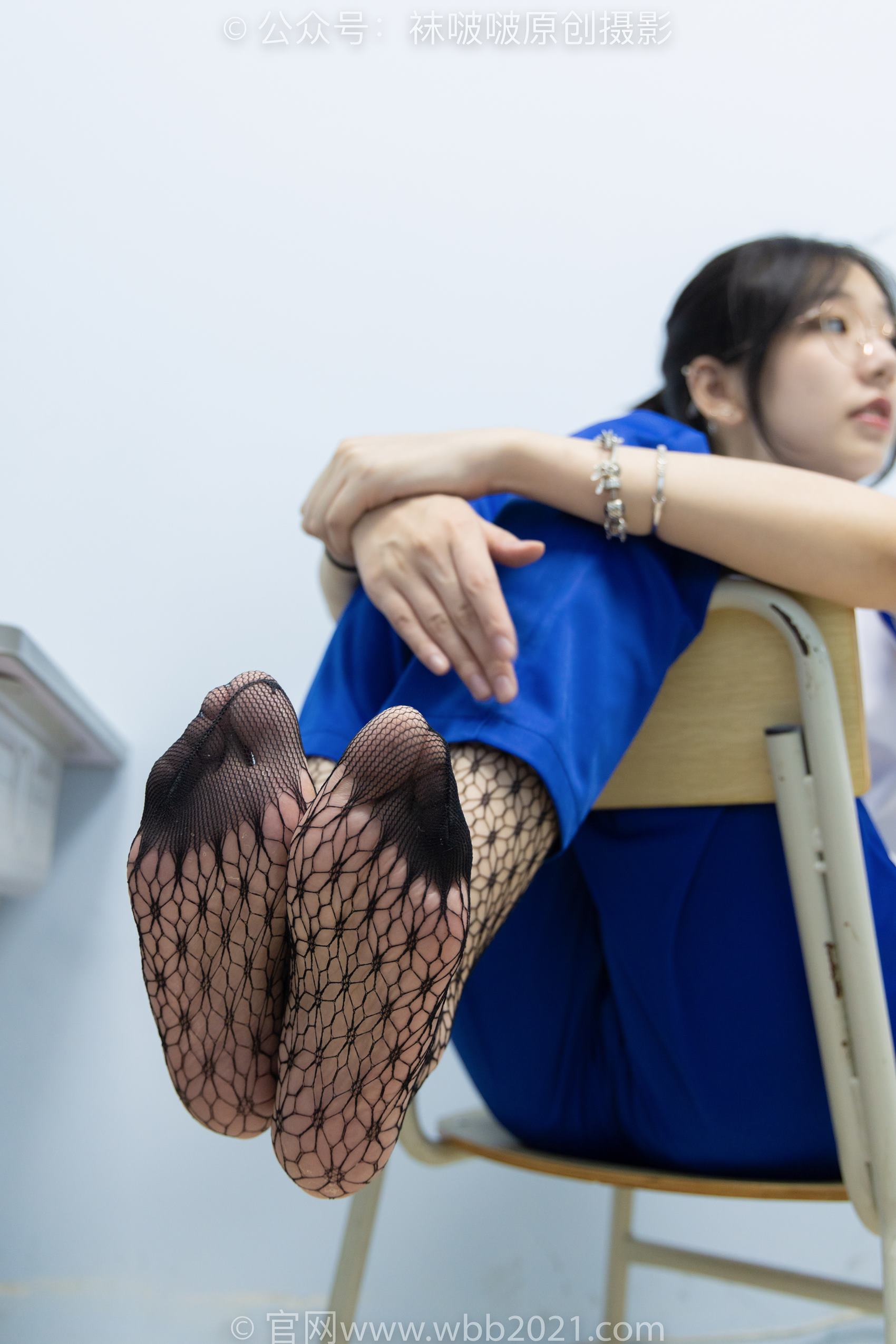 图片[92]-[BoBoSocks袜啵啵]NO.375 小甜豆-高跟鞋、黑色蕾丝网袜、校服裤里丝[159P] – 速更版-美库