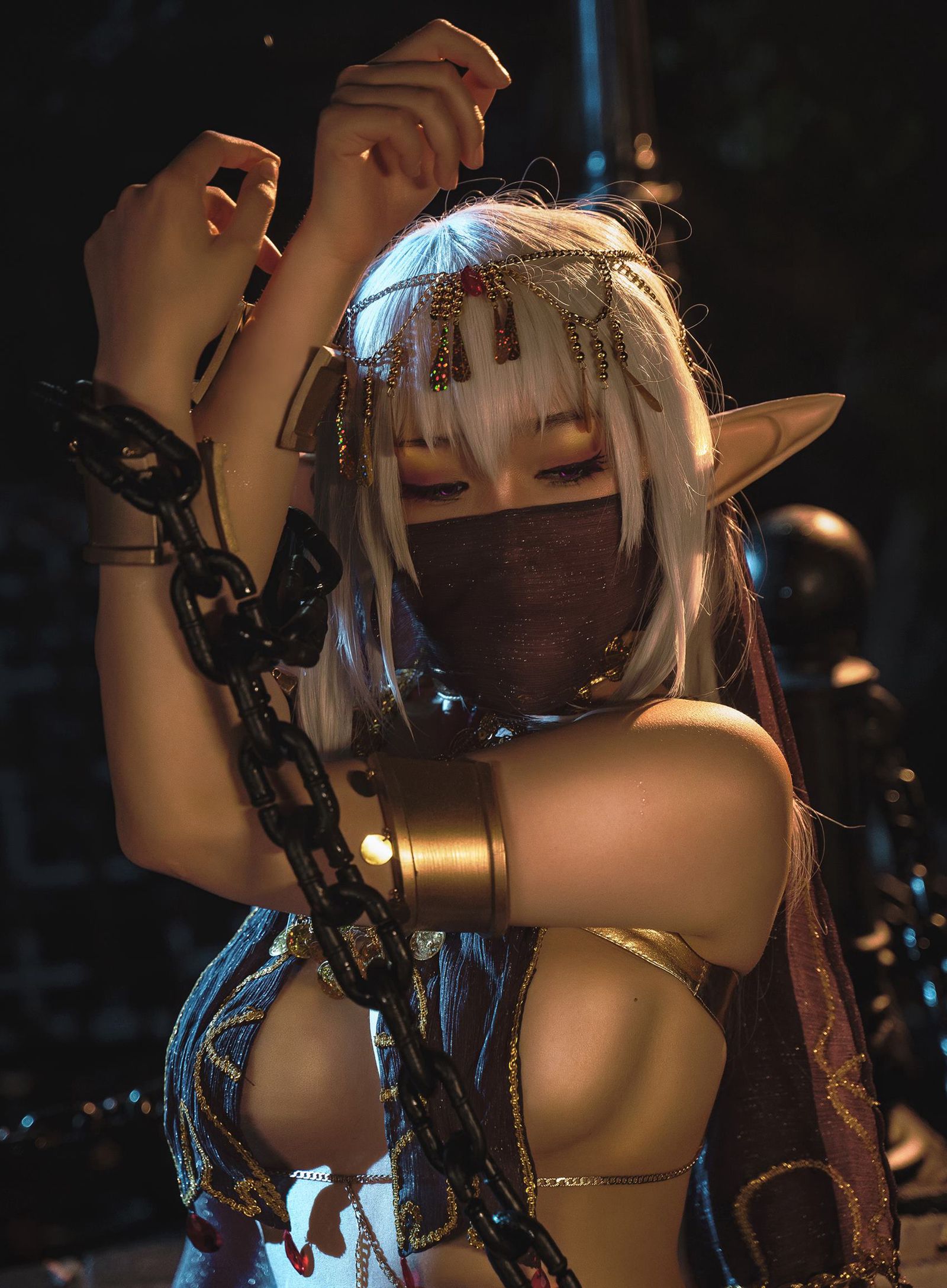 图片[13]-三刀刀Miido  – 黑兽[17P] – 速更版-美库