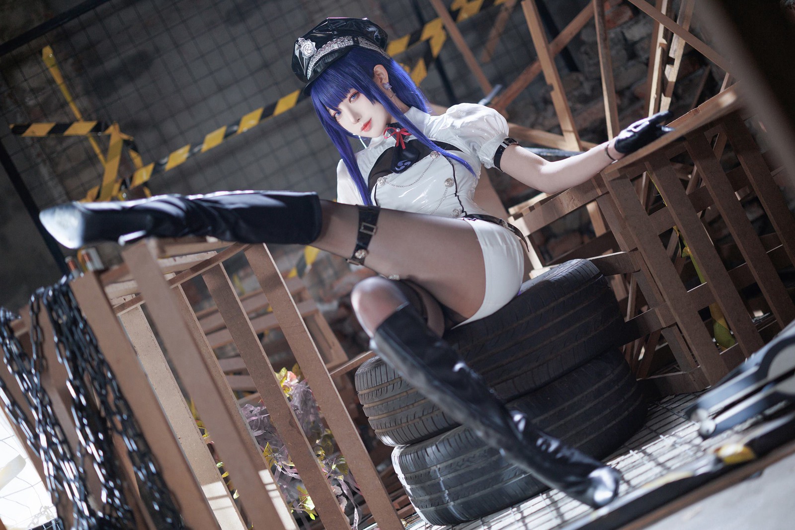 图片[12]-封疆疆v – 雷电将军女警[37P] – 速更版-美库