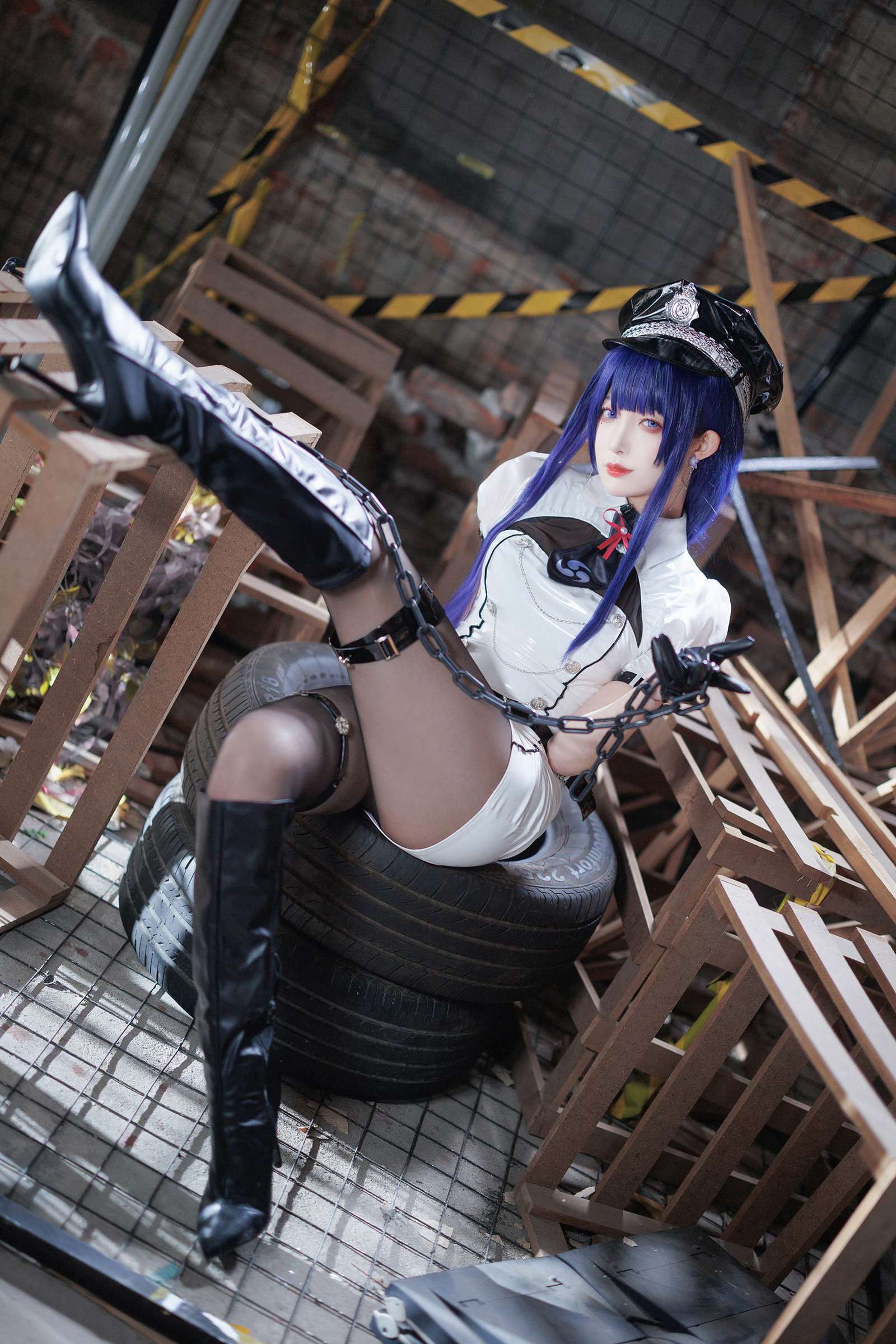 图片[13]-封疆疆v – 雷电将军女警[37P] – 速更版-美库