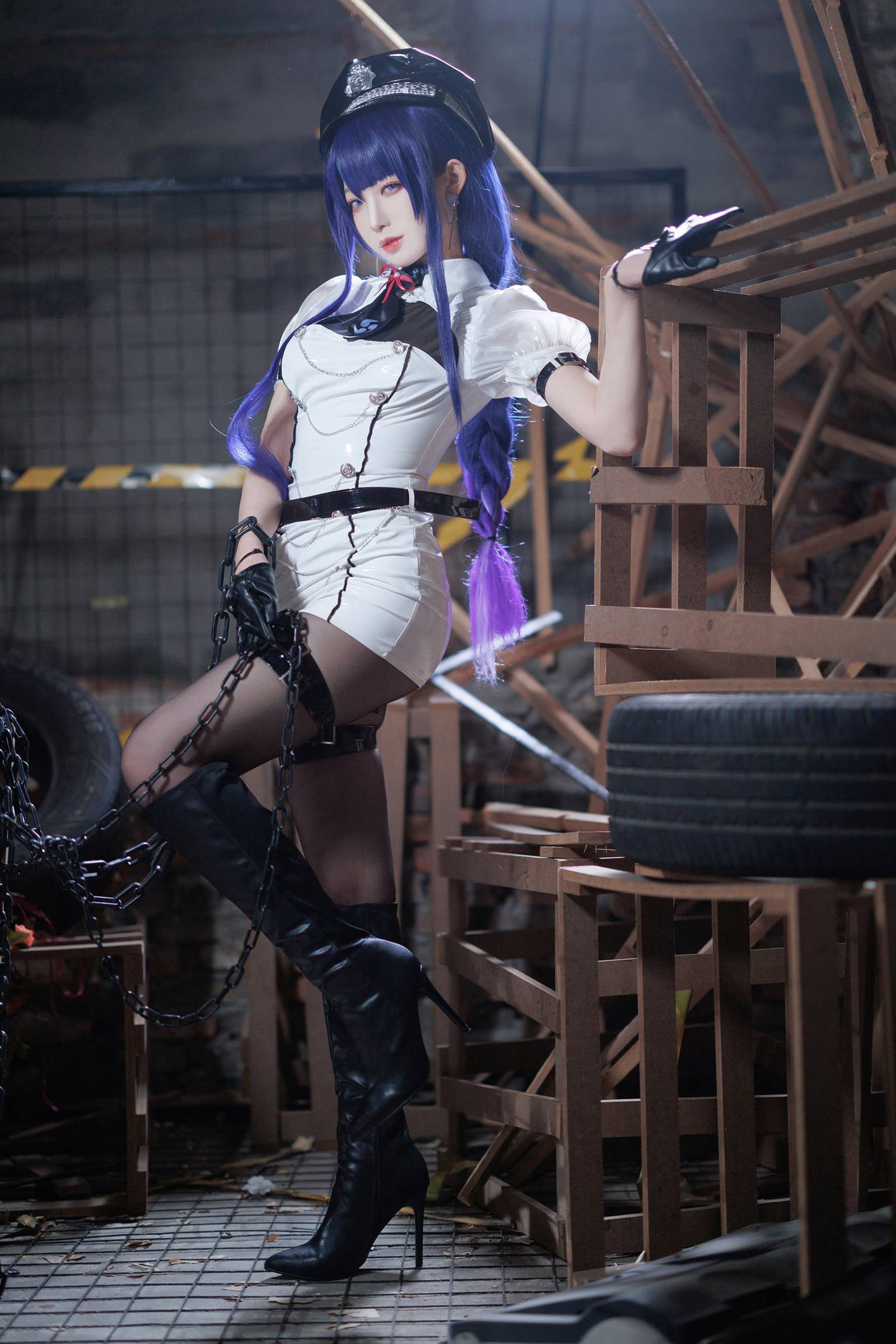 图片[14]-封疆疆v – 雷电将军女警[37P] – 速更版-美库