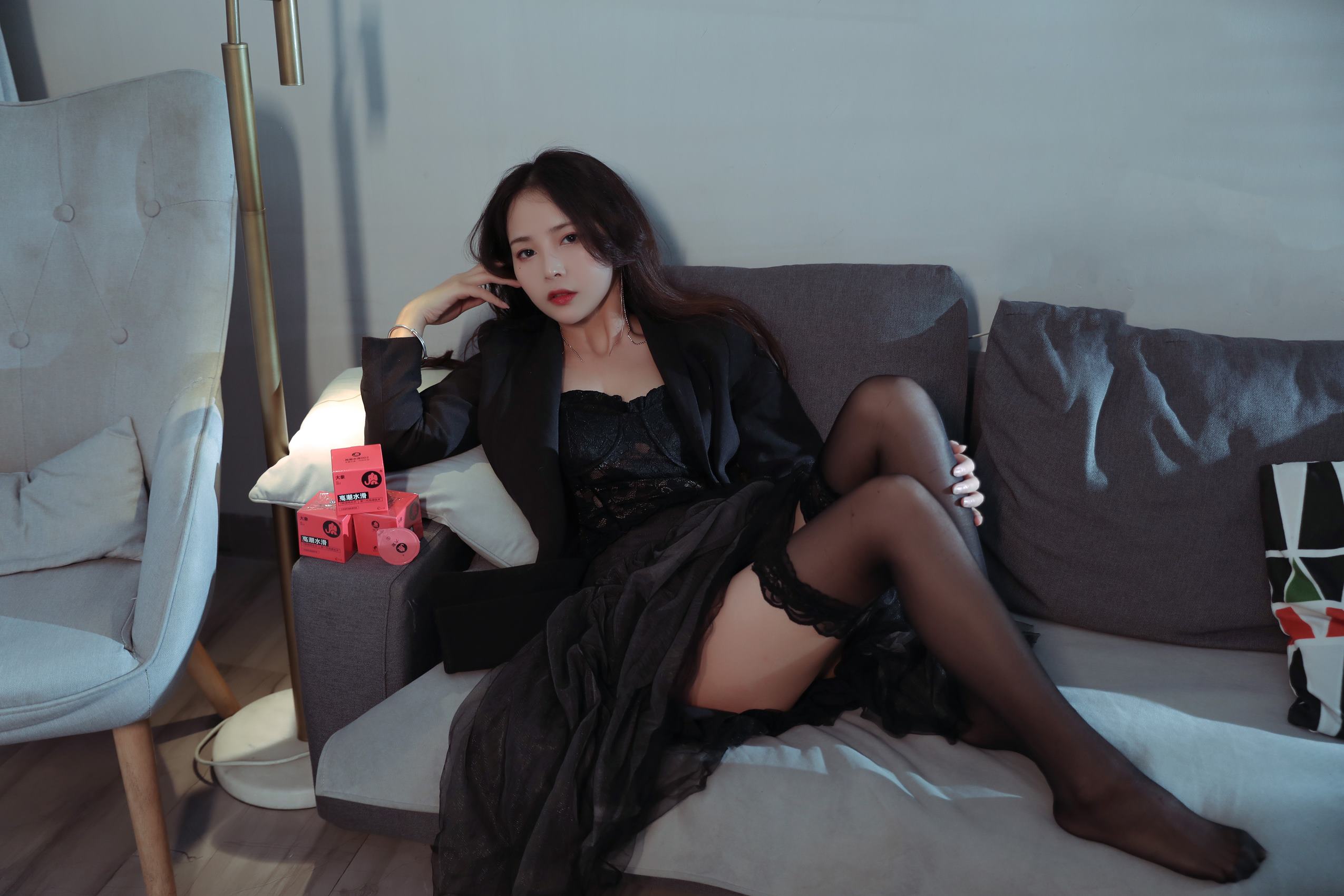 图片[13]-苏嫣嫣阿姨  – 黑色御姐风格大象[27P] – 速更版-美库