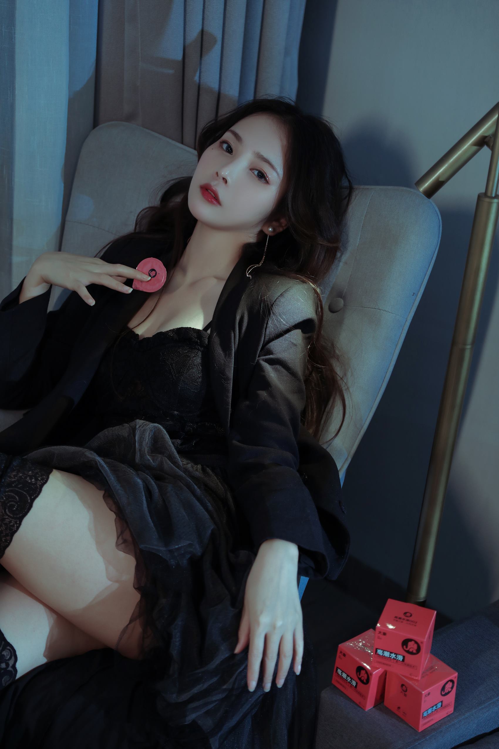 图片[17]-苏嫣嫣阿姨  – 黑色御姐风格大象[27P] – 速更版-美库