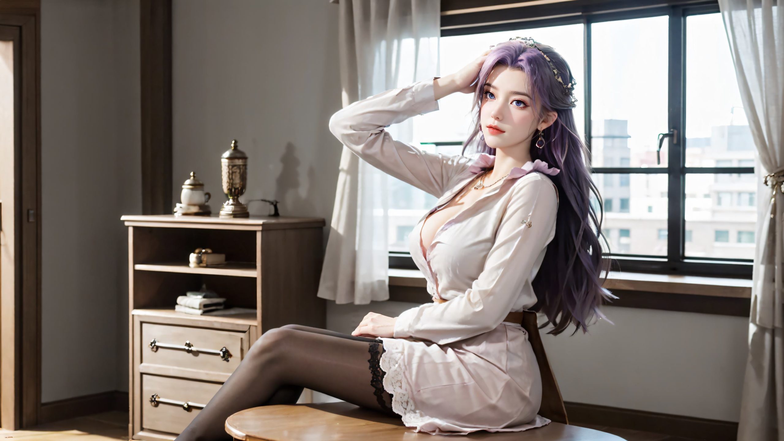 图片[19]-AI绘画 338 云霄[32P] – 速更版-美库