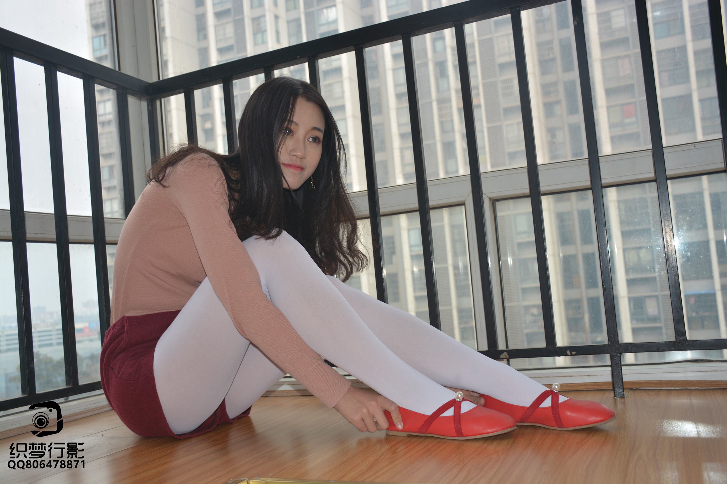 图片[19]-织梦行影@NO.034-第三十四期 白丝袜红舞蹈鞋每足（红鞋）[172P] – 速更版-美库