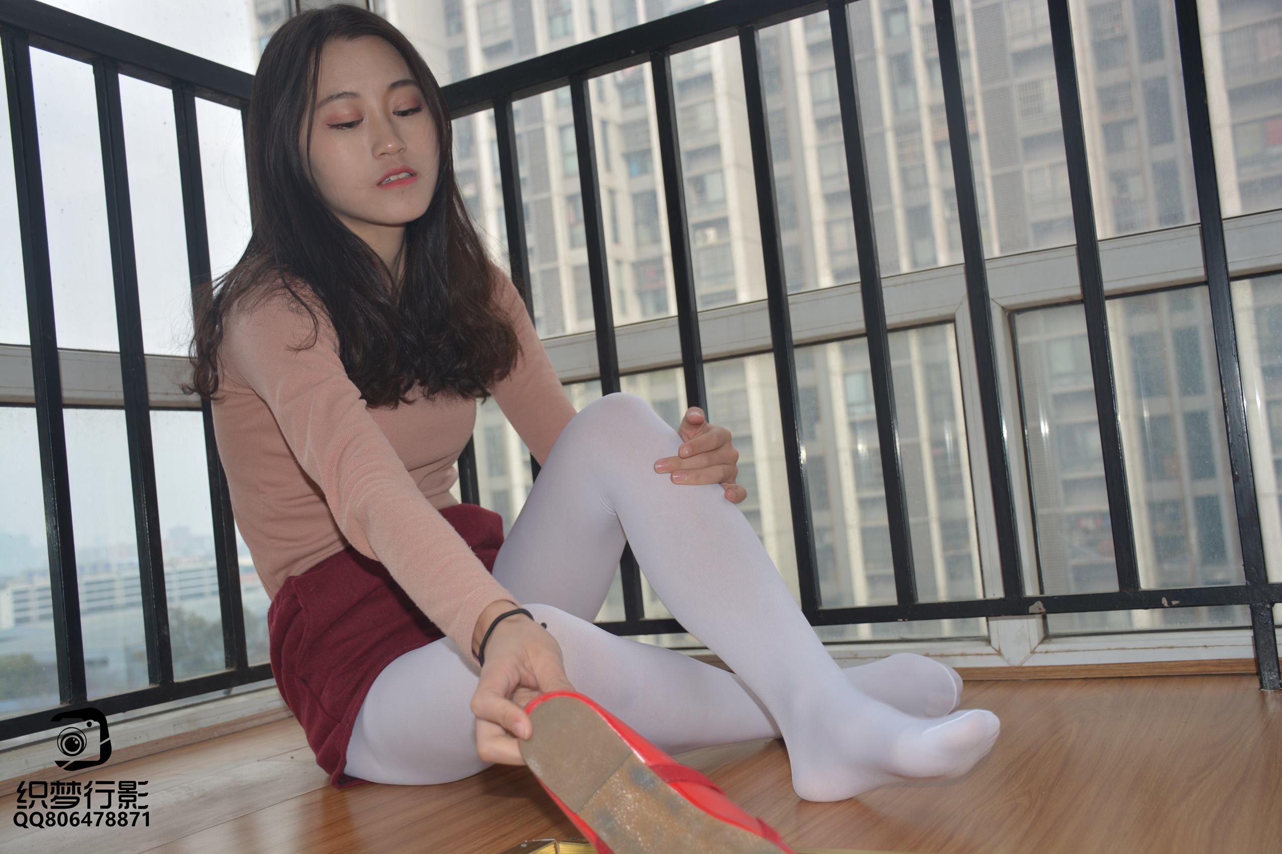 图片[25]-织梦行影@NO.034-第三十四期 白丝袜红舞蹈鞋每足（红鞋）[172P] – 速更版-美库