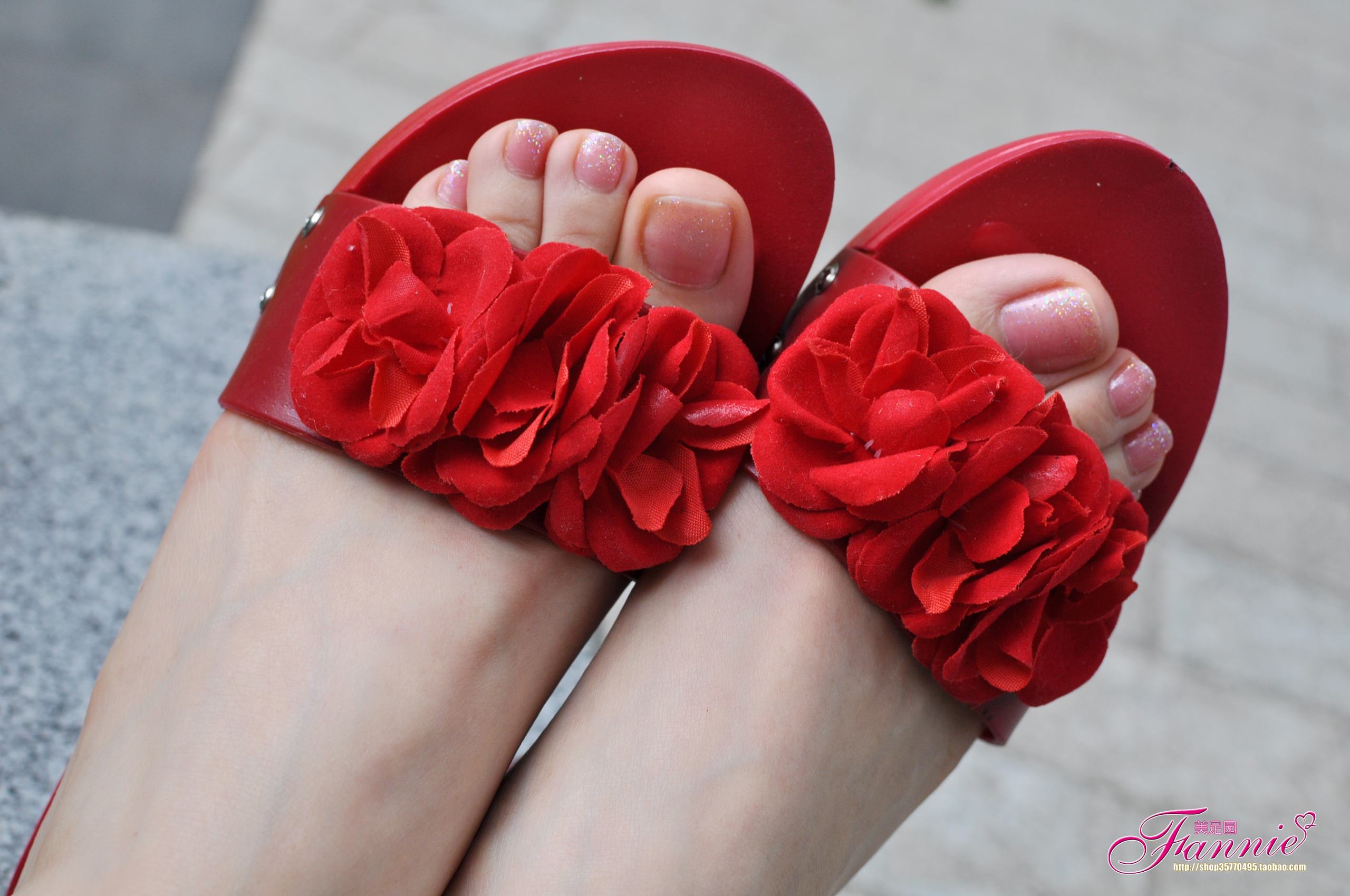 图片[14]-Fannie芬妮每足园 No.502 夏日足下 清爽靓丽 红拖[53P] – 速更版-美库