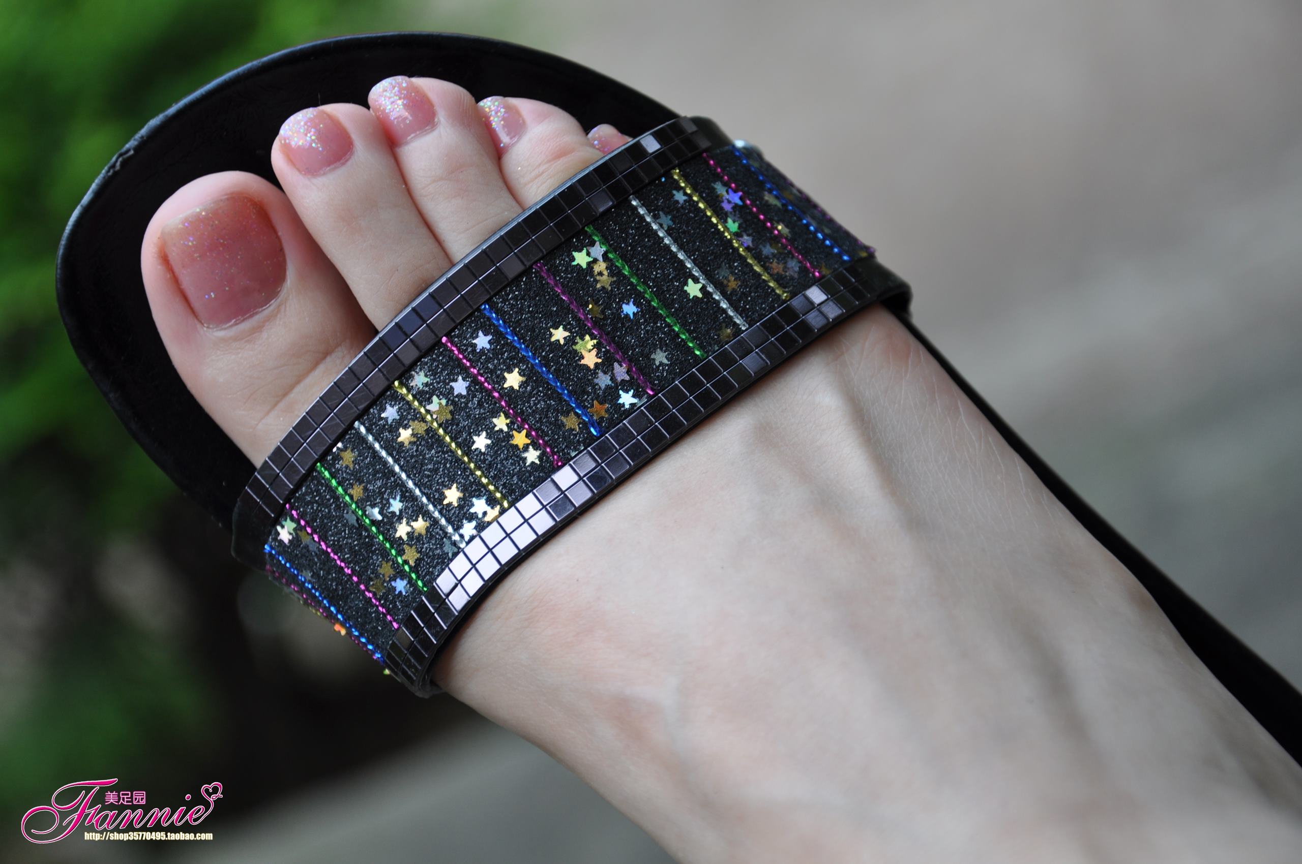 图片[13]-Fannie芬妮每足园 No.504 夏日足下 清爽靓丽 黑色拖鞋1[43P] – 速更版-美库