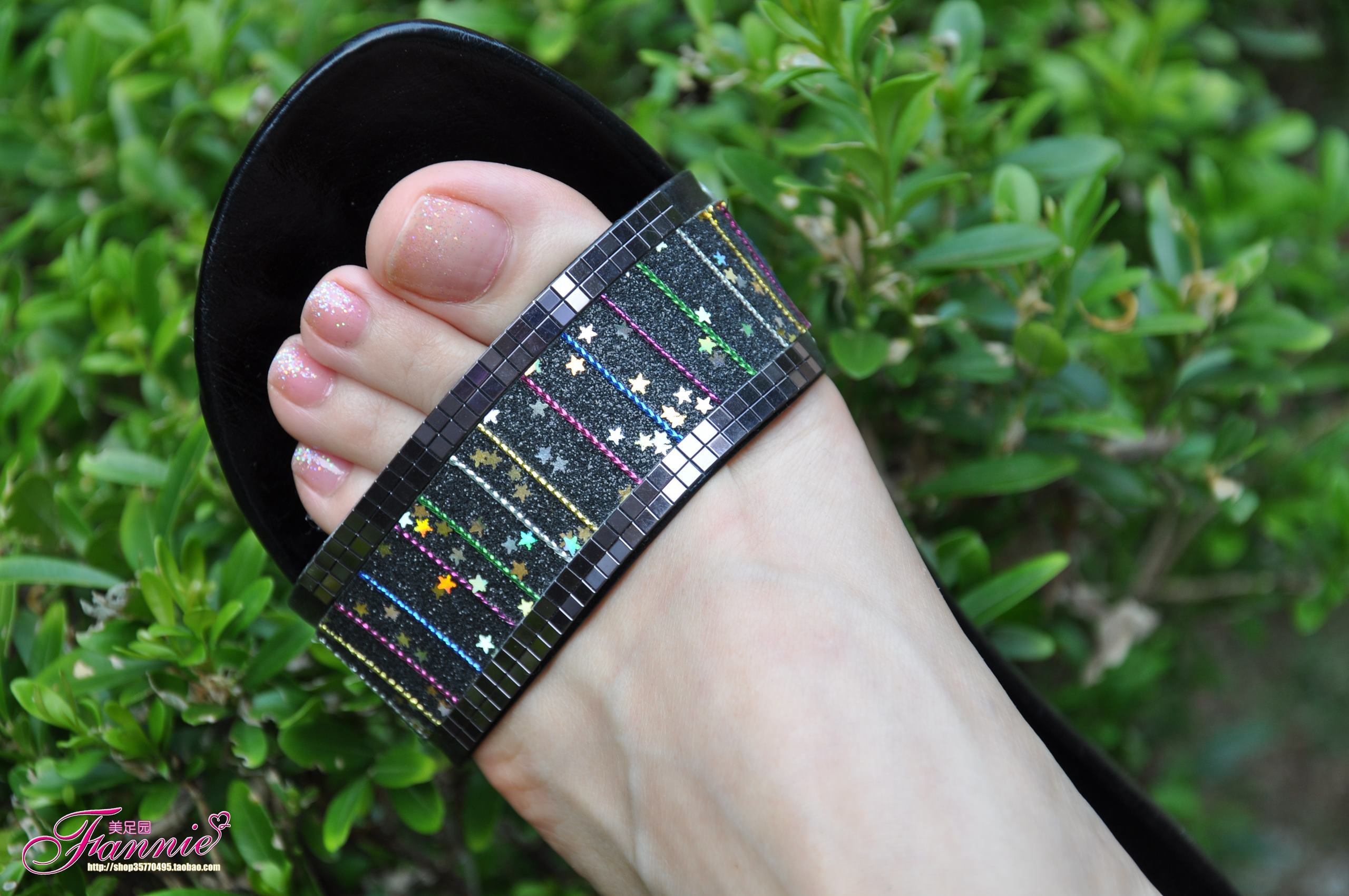 图片[17]-Fannie芬妮每足园 No.504 夏日足下 清爽靓丽 黑色拖鞋1[43P] – 速更版-美库