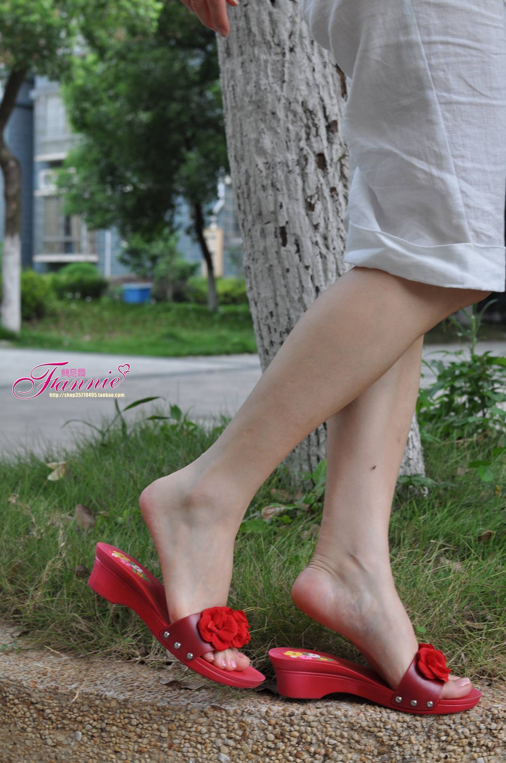 图片[38]-Fannie芬妮每足园 No.502 夏日足下 清爽靓丽 红拖[53P] – 速更版-美库