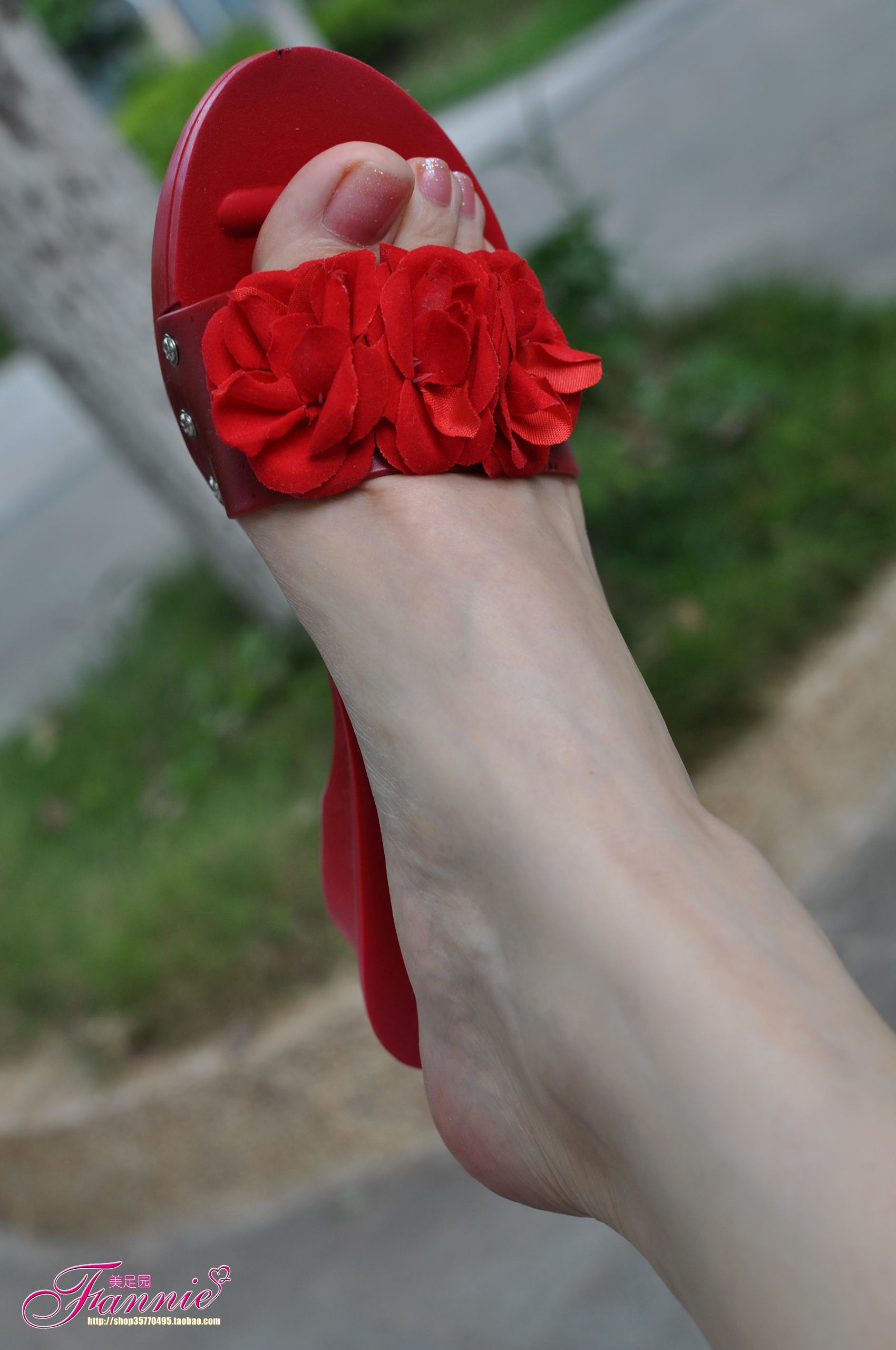图片[47]-Fannie芬妮每足园 No.502 夏日足下 清爽靓丽 红拖[53P] – 速更版-美库
