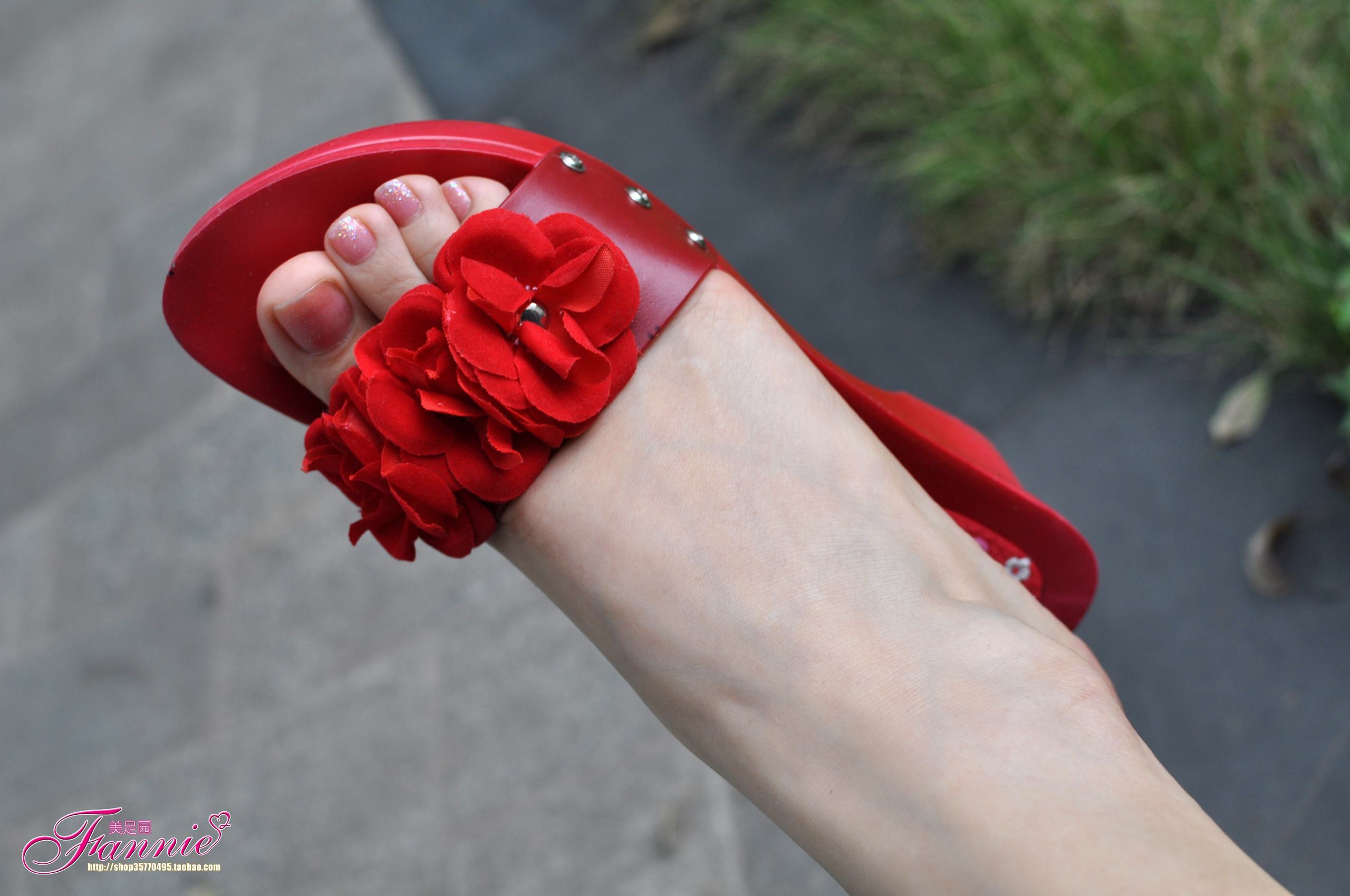 图片[48]-Fannie芬妮每足园 No.502 夏日足下 清爽靓丽 红拖[53P] – 速更版-美库