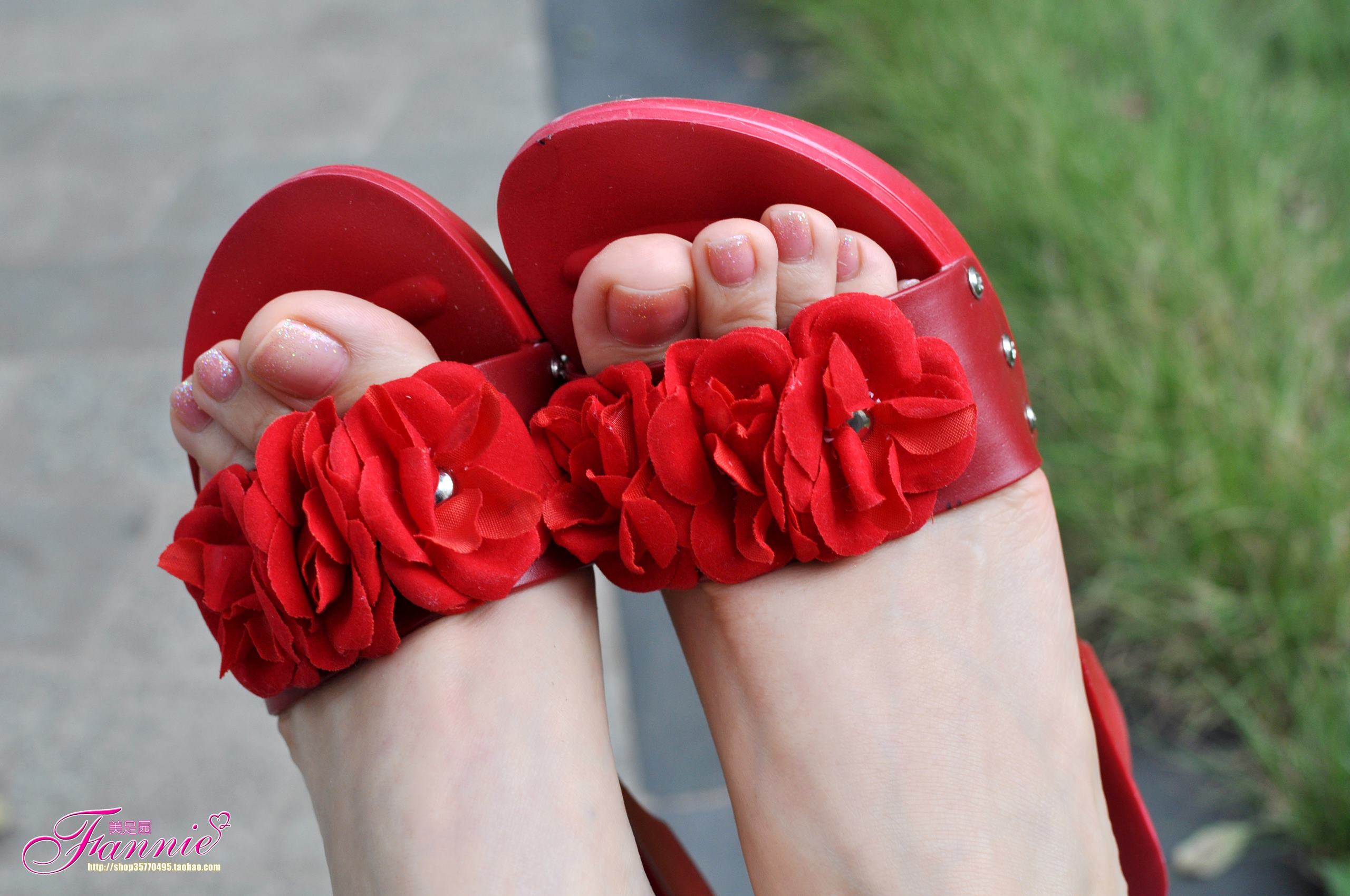图片[49]-Fannie芬妮每足园 No.502 夏日足下 清爽靓丽 红拖[53P] – 速更版-美库