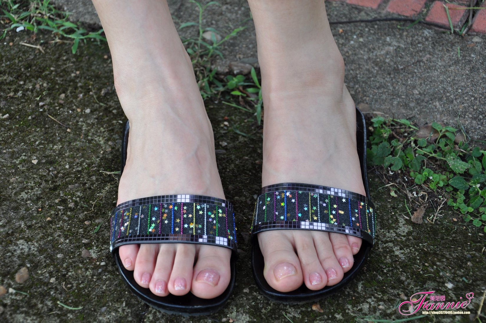 图片[42]-Fannie芬妮每足园 No.504 夏日足下 清爽靓丽 黑色拖鞋1[43P] – 速更版-美库