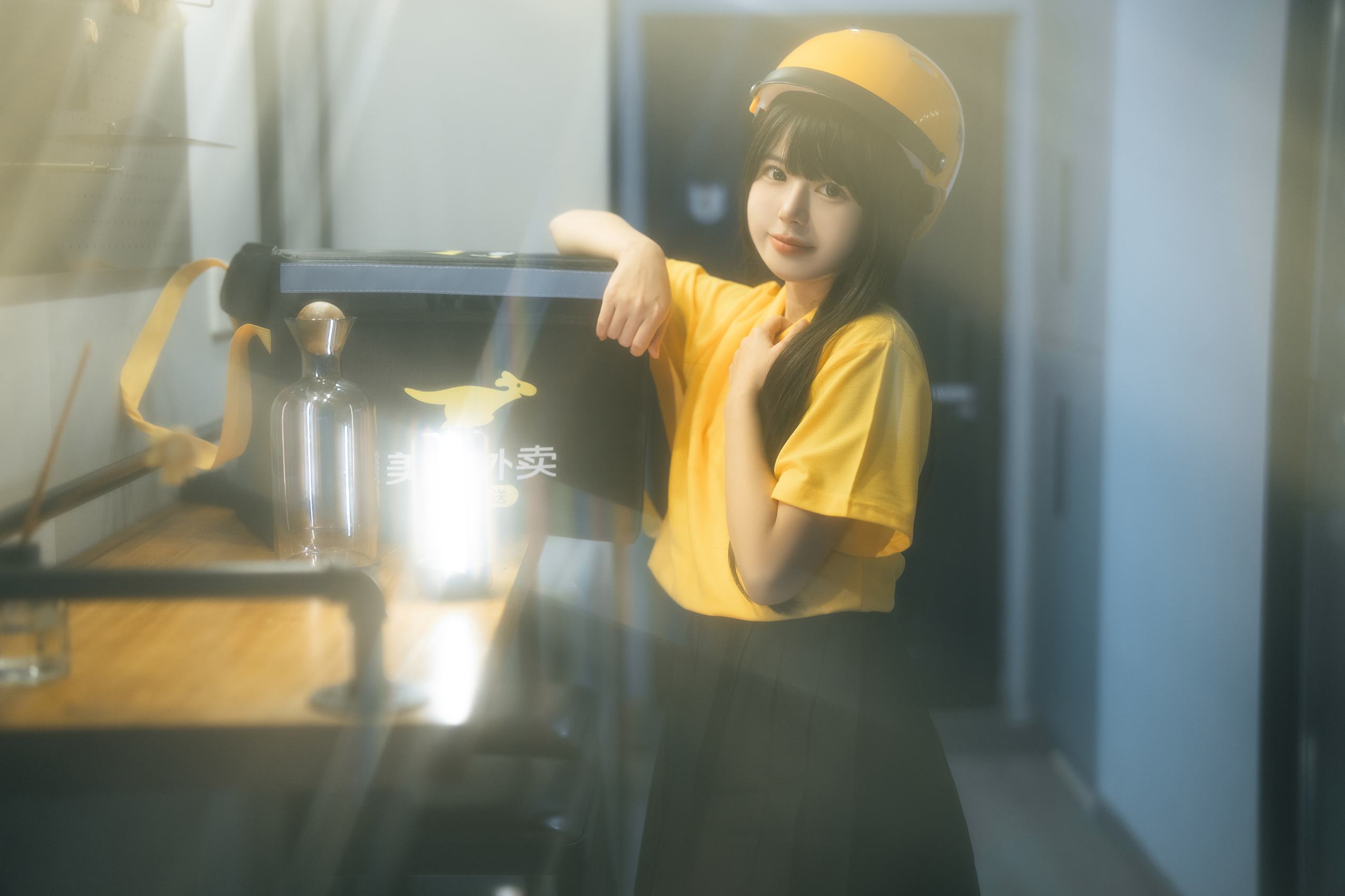 图片[21]-rua阮阮  外卖员[23P] – 速更版-美库